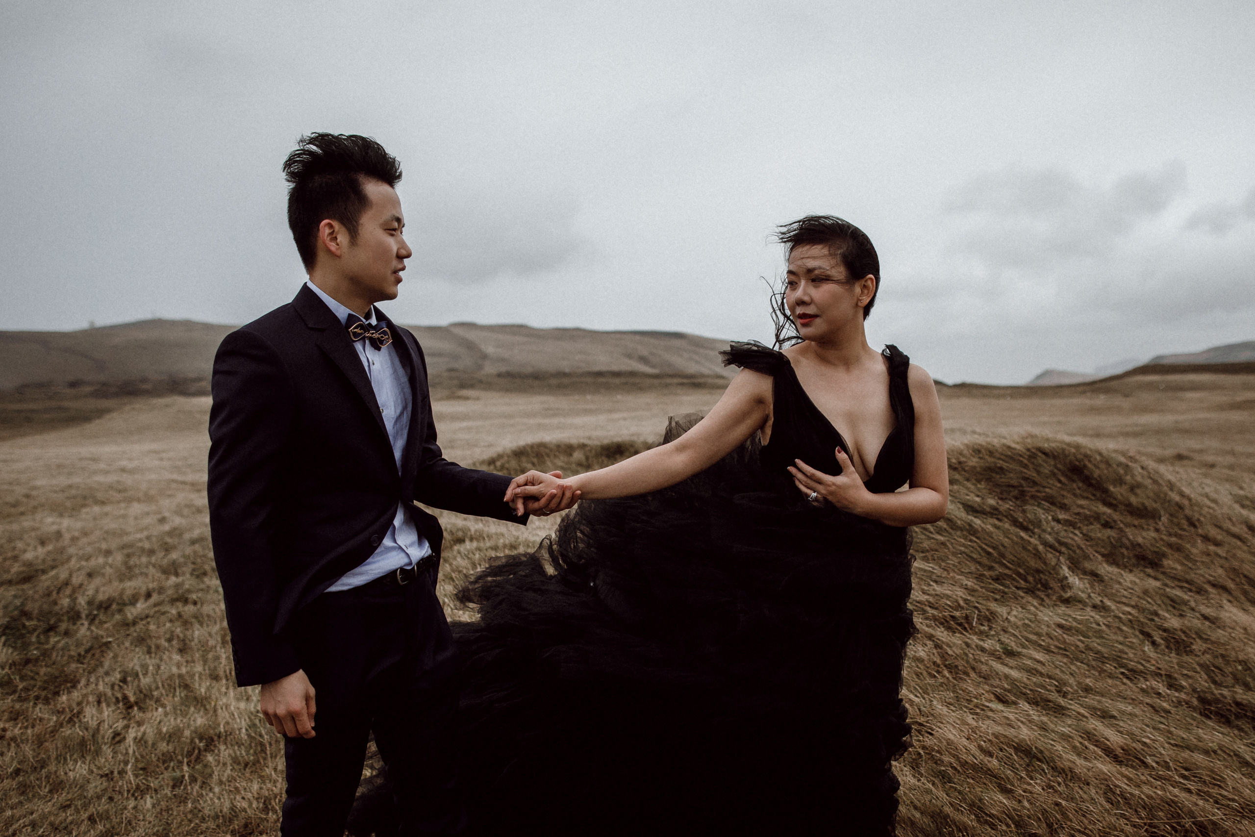 Pre-wedding photoshoot in Iceland. Iceland elopement photographer & videographer