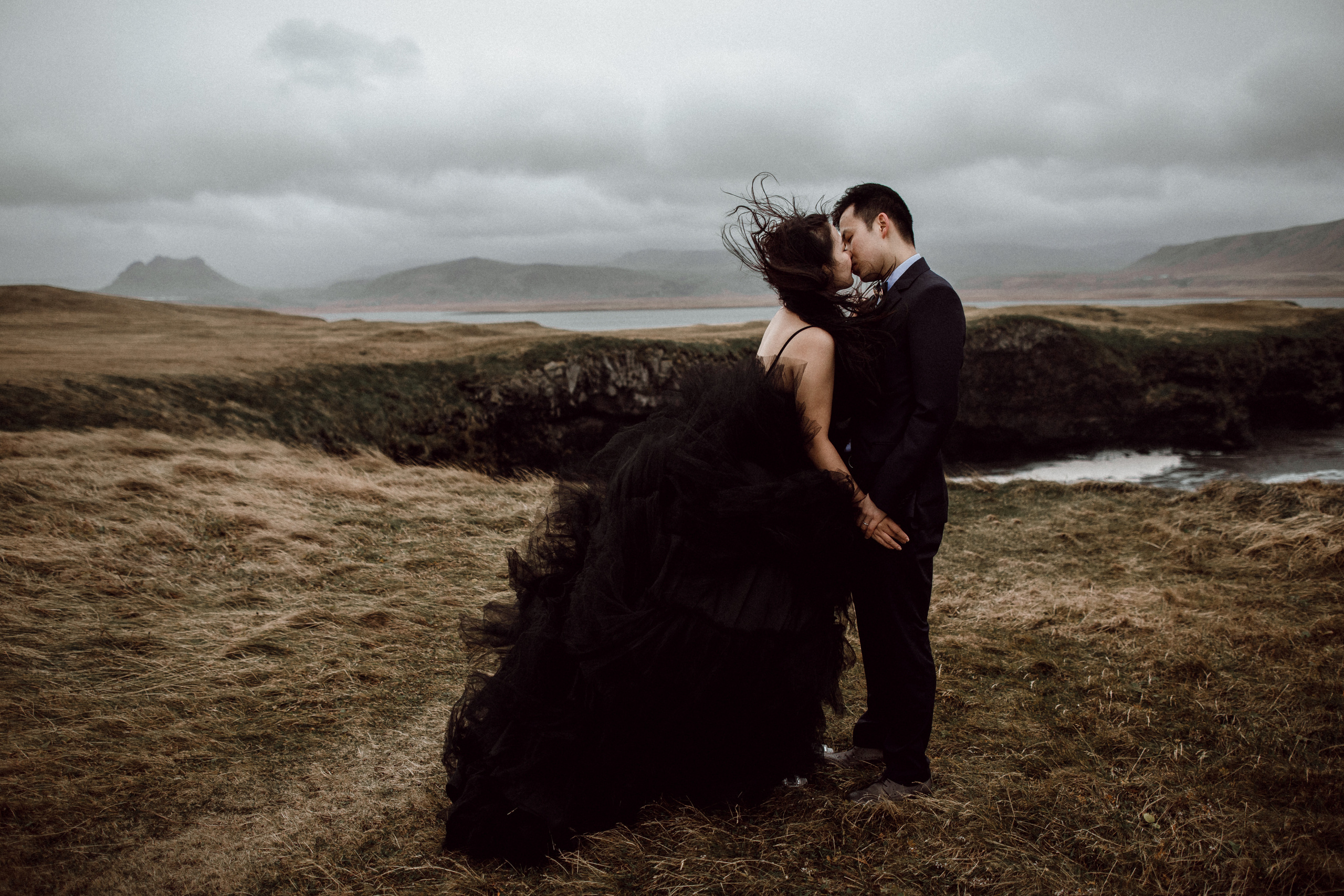 Pre-wedding photoshoot in Iceland. Iceland elopement photographer & videographer