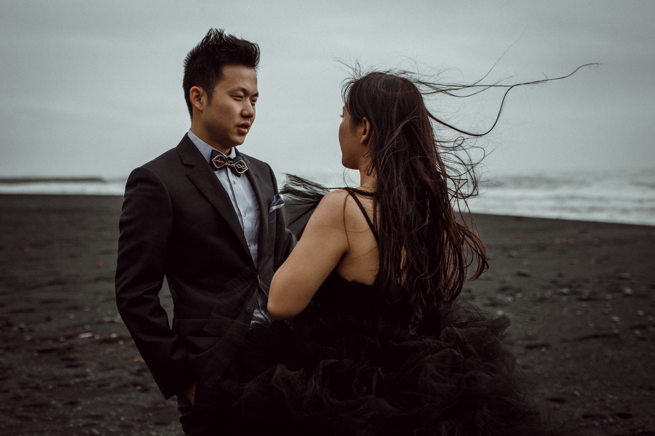 Pre-wedding photoshoot in Iceland. Iceland elopement photographer & videographer