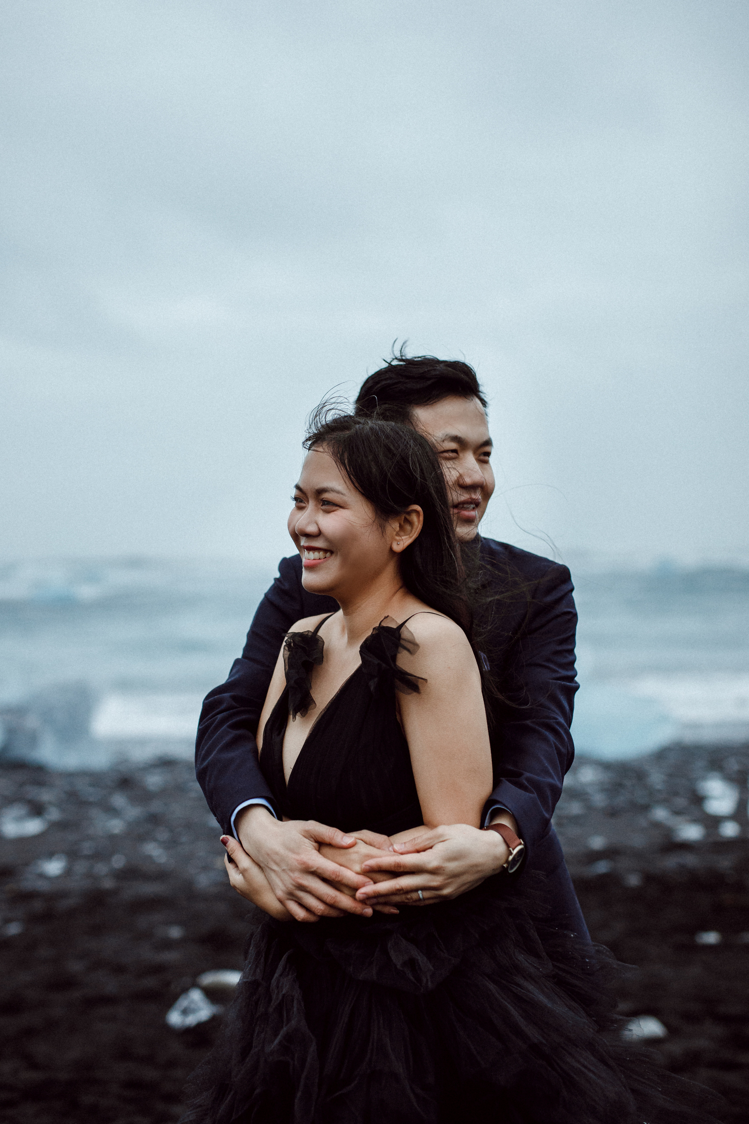 Pre-wedding photoshoot in Iceland. Iceland elopement photographer & videographer