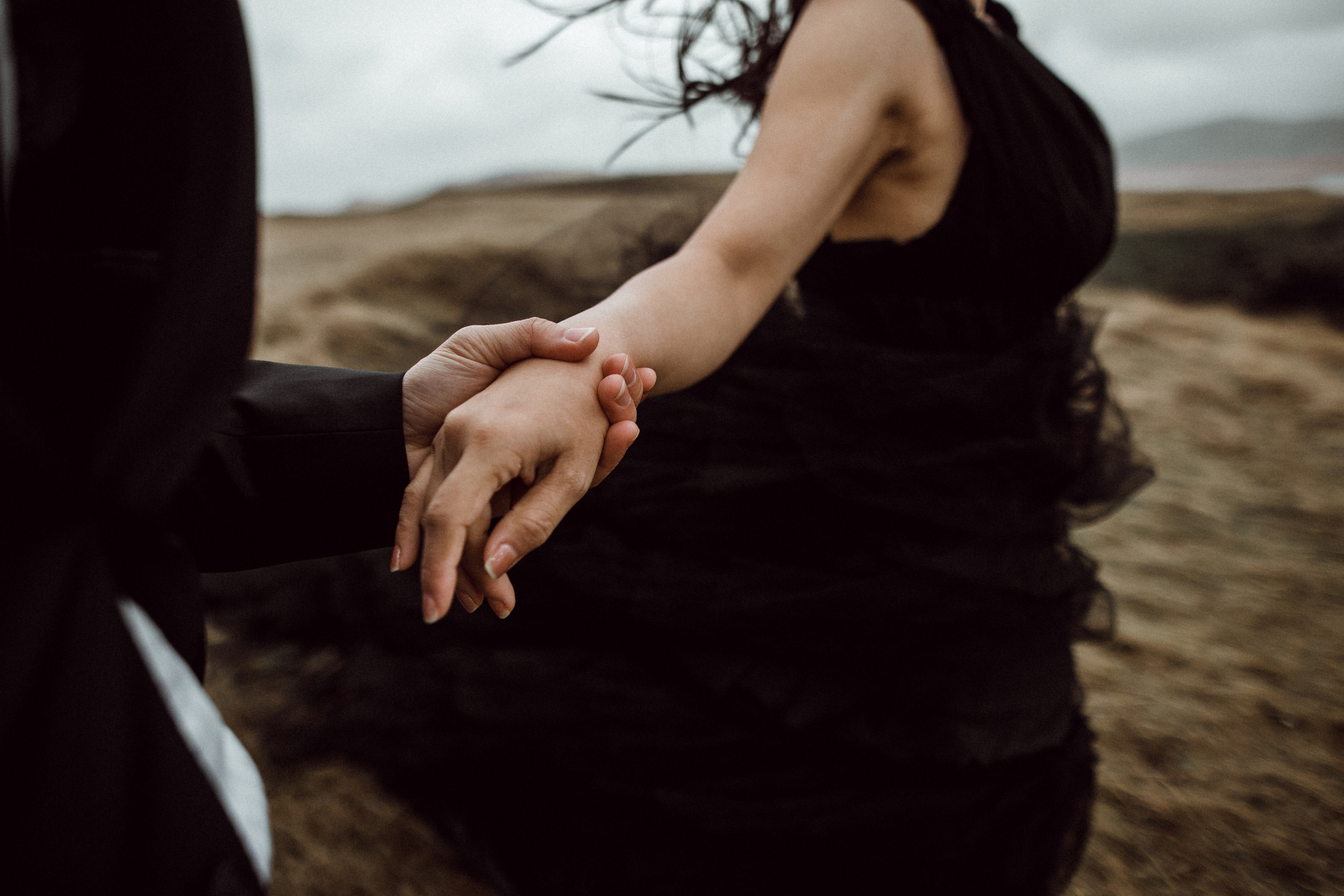 Pre-wedding photoshoot in Iceland. Iceland elopement photographer & videographer