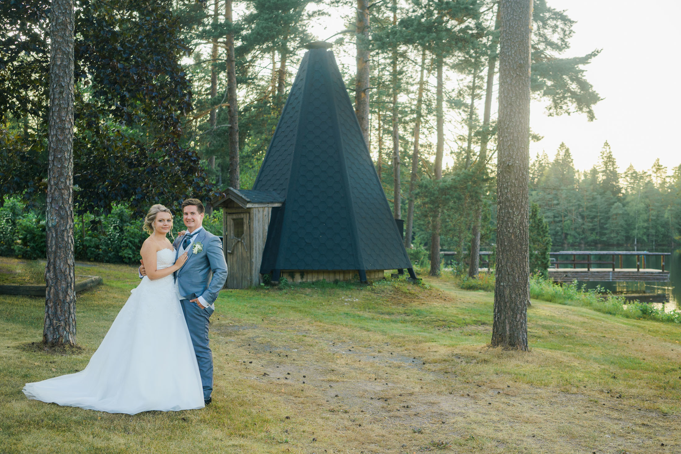 Elena&Lauri, Hääkuvaaja espoo, Lepolampi