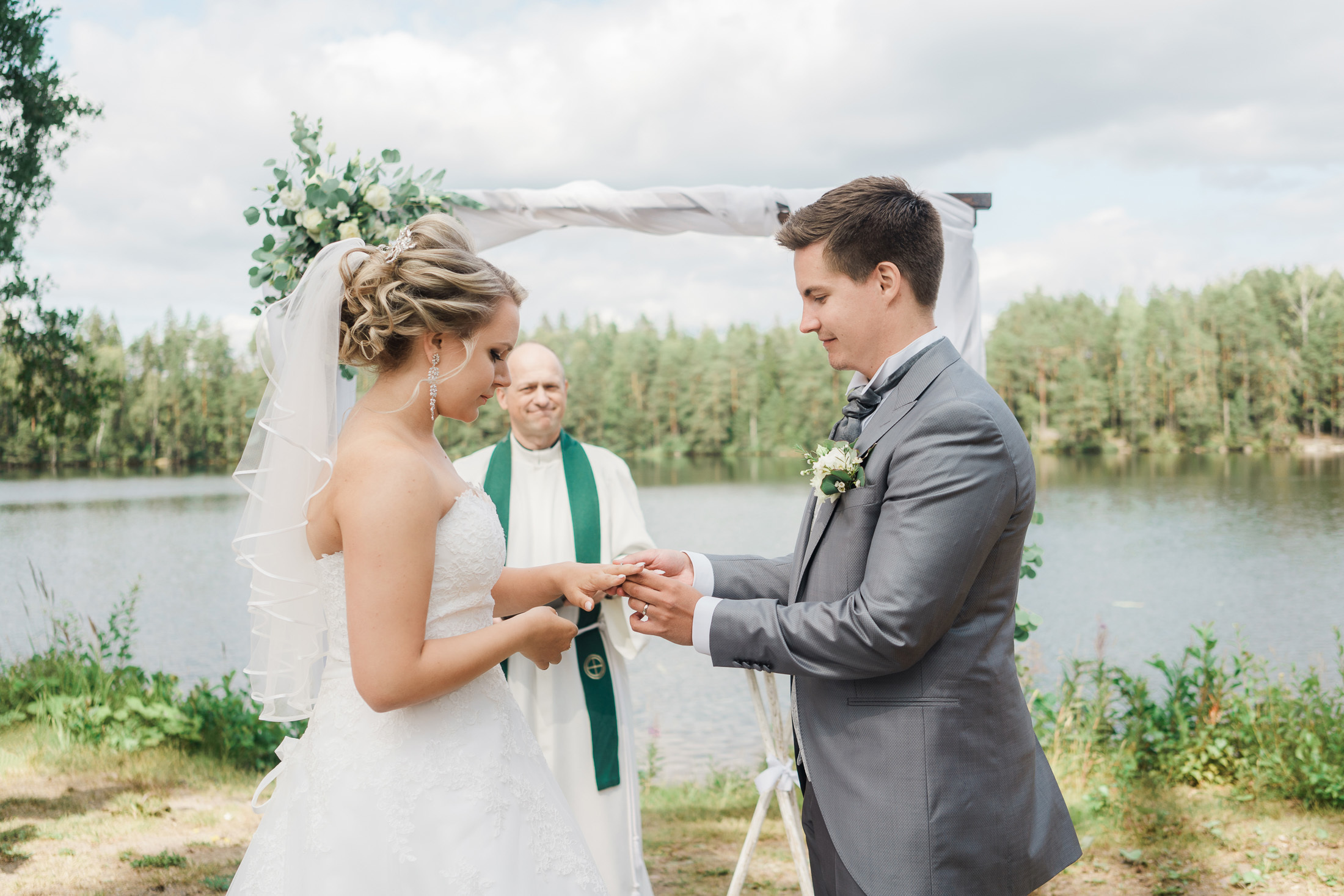 Elena&Lauri, Hääkuvaaja espoo, Lepolampi