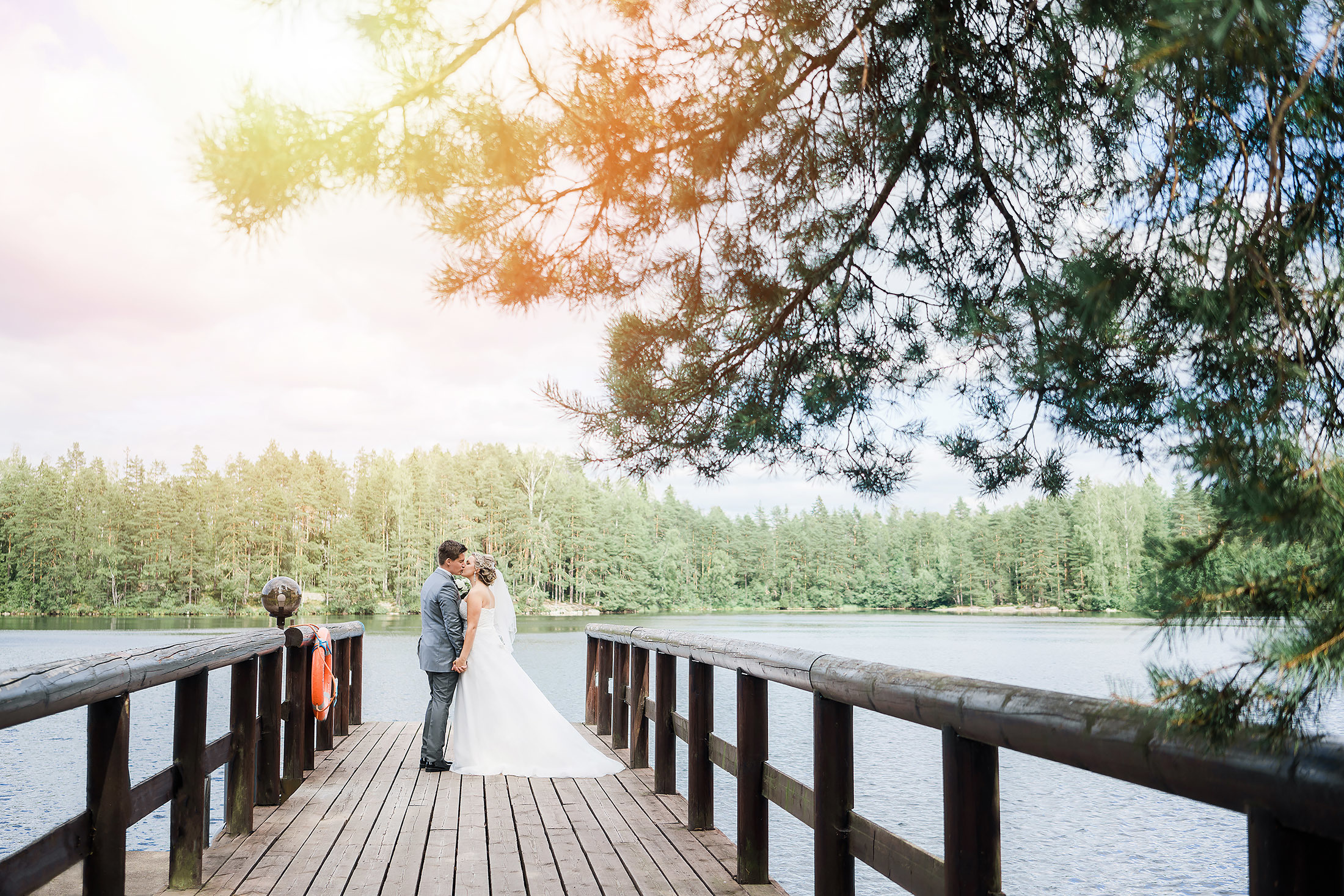 Elena&Lauri, Hääkuvaaja espoo, Lepolampi