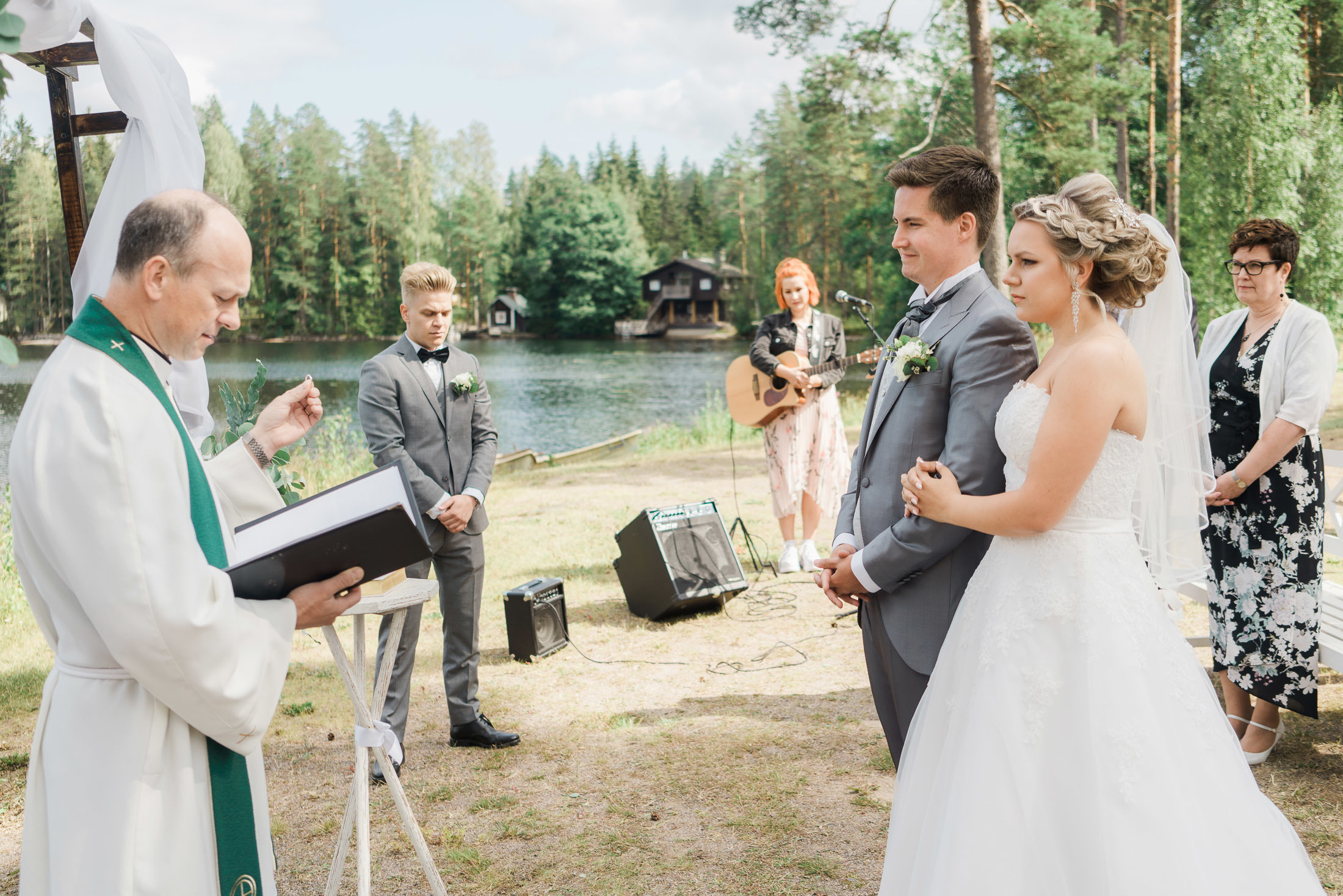 Elena&Lauri, Hääkuvaaja espoo, Lepolampi