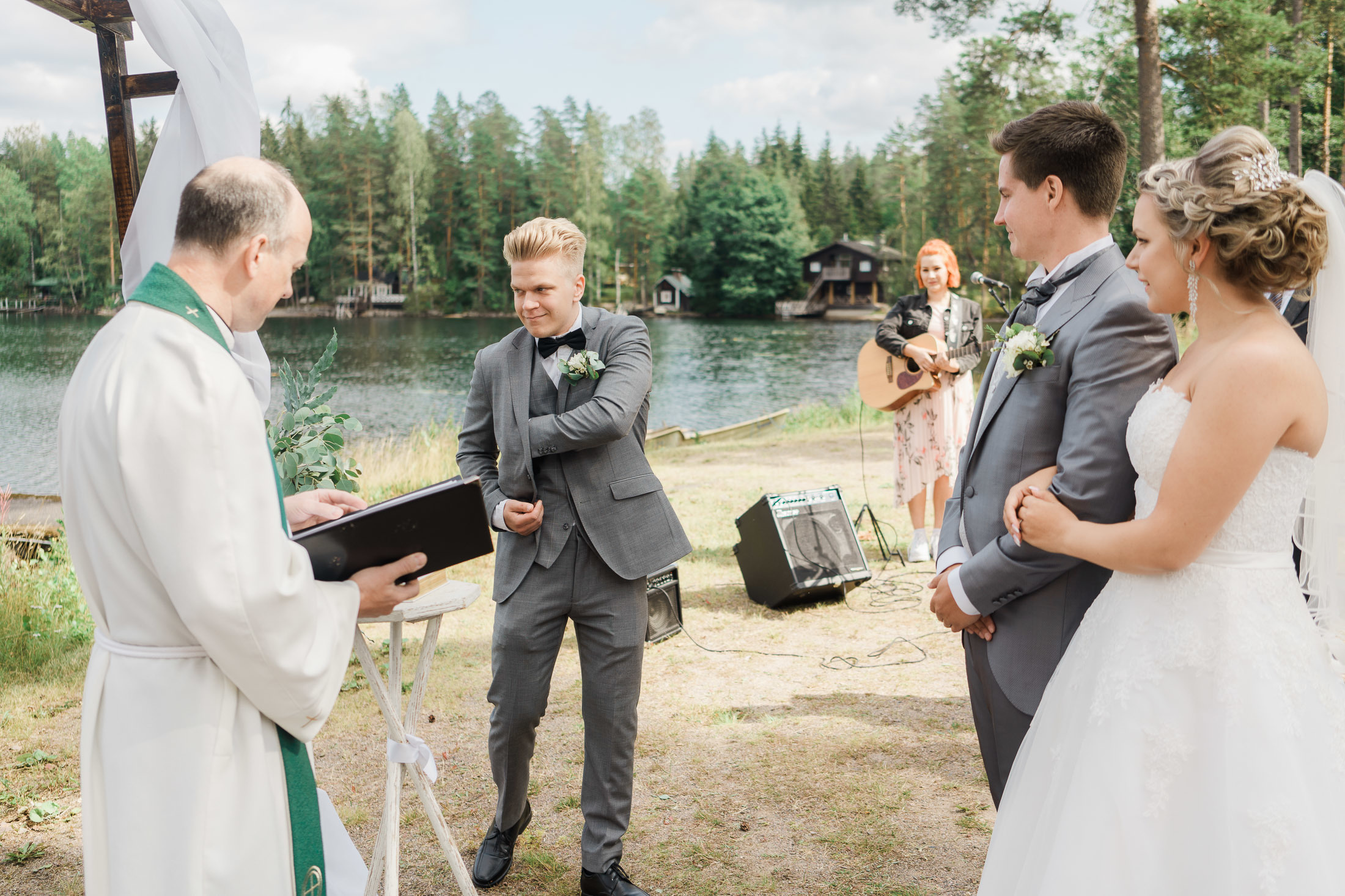 Elena&Lauri, Hääkuvaaja espoo, Lepolampi