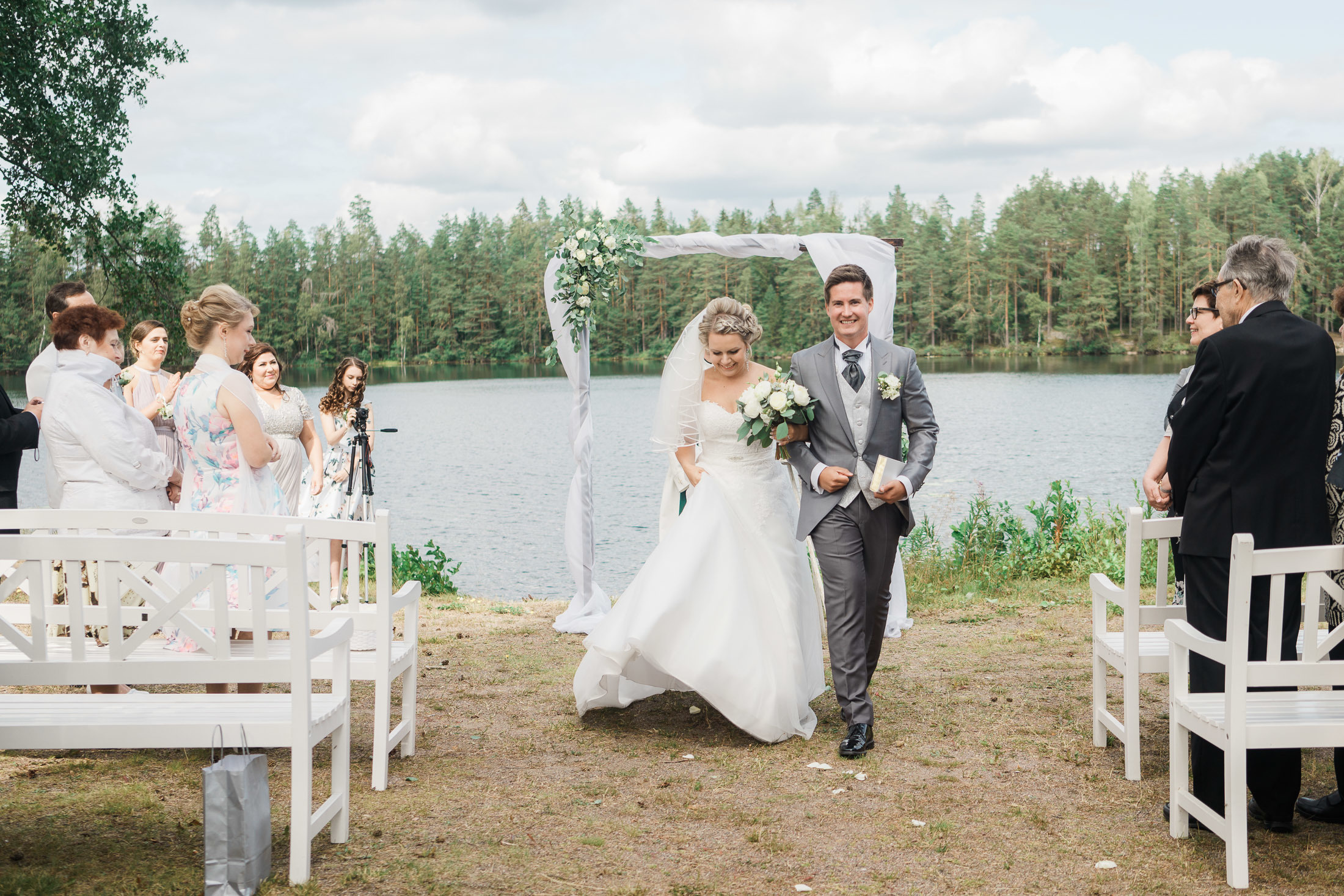 Elena&Lauri, Hääkuvaaja espoo, Lepolampi