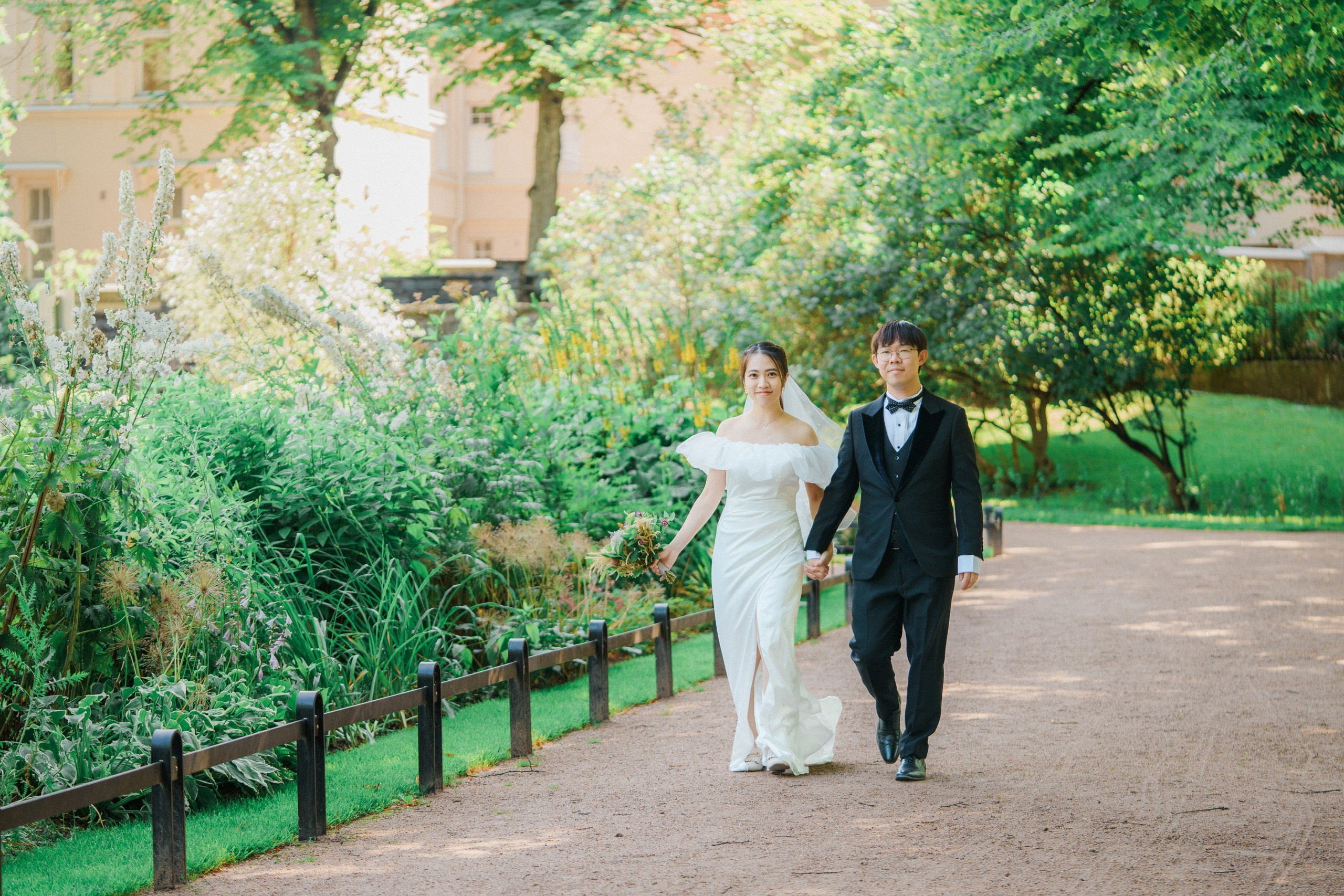 Hääpotretit Helsingin keskustassa