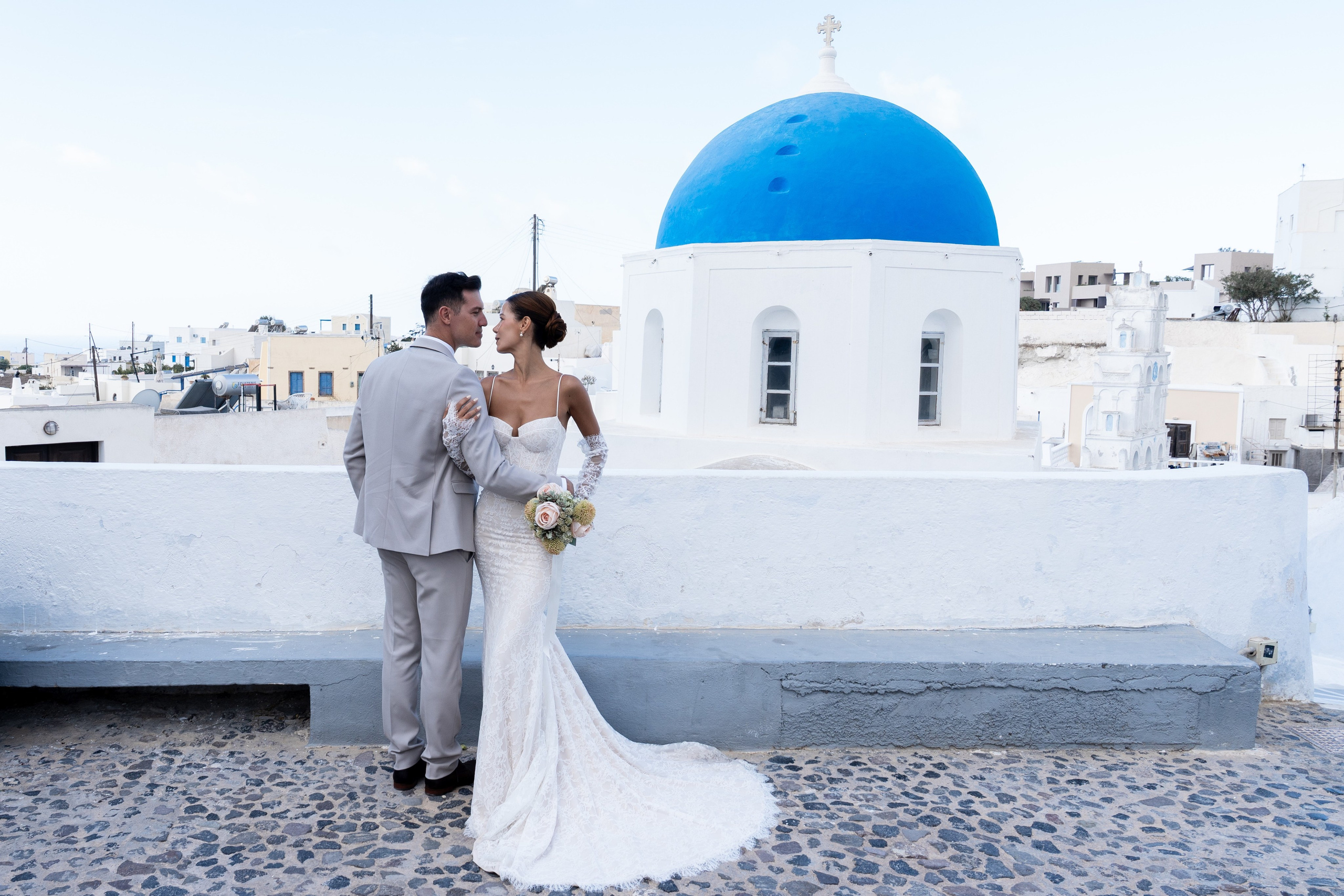 A&N: Santorini. SL Wedding Photo: ponadczasowa 💍 fotografia ślubna | Wrocław & Europa