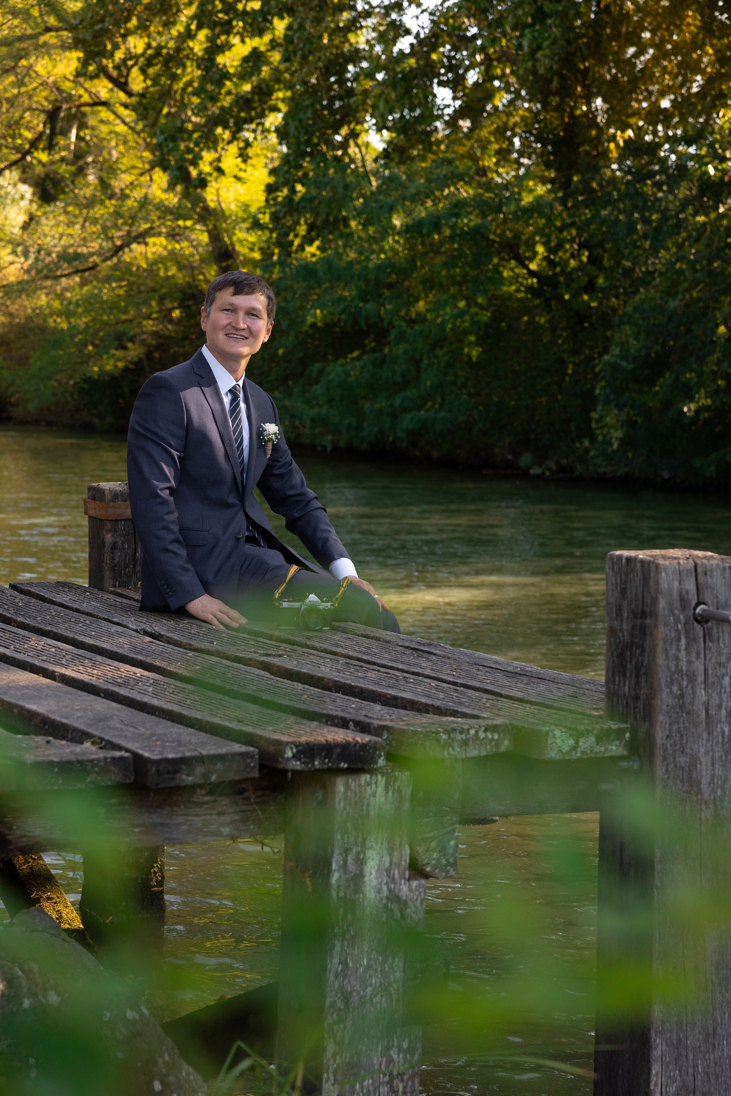 Wedding on Canal du Midi. Eugénie Smirnova — Photographe à Toulouse et dans le Sud-Ouest