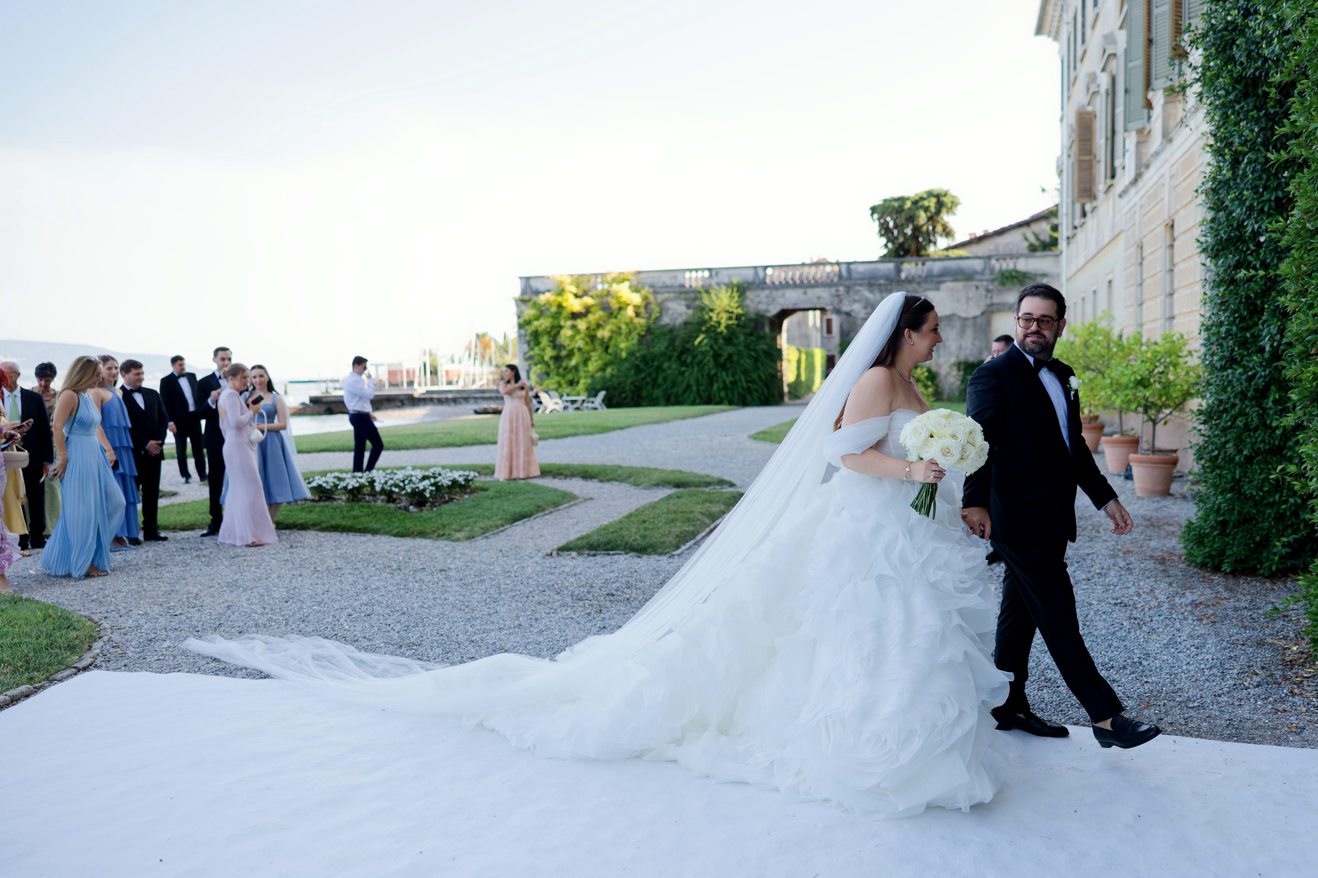 Wedding at Villa Bettoni on Lake Garda