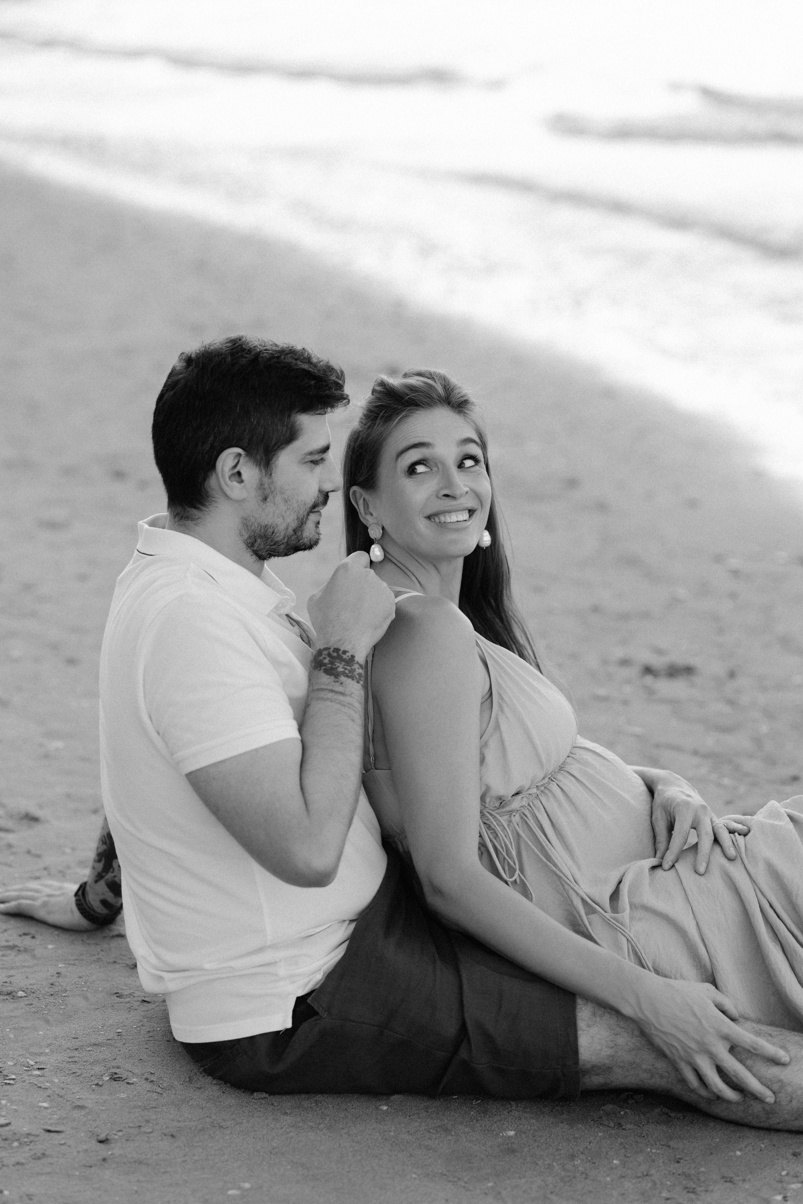 In dolce attesa. Fotografa Rimini