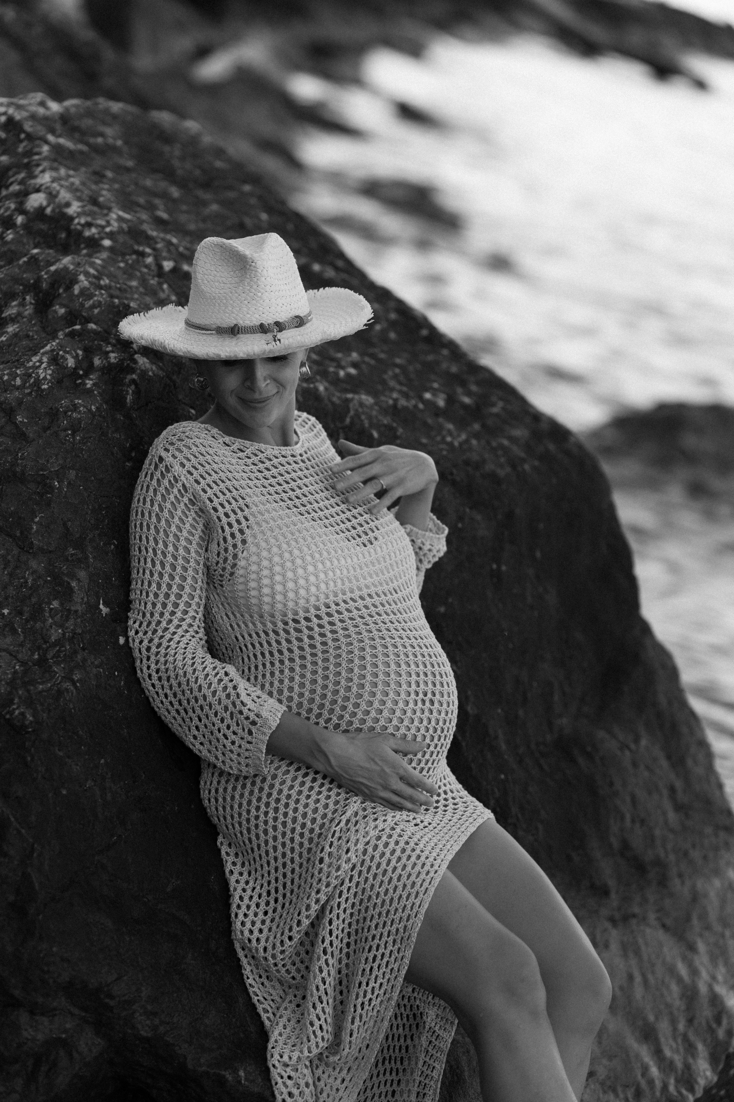 In dolce attesa. Fotografa Rimini