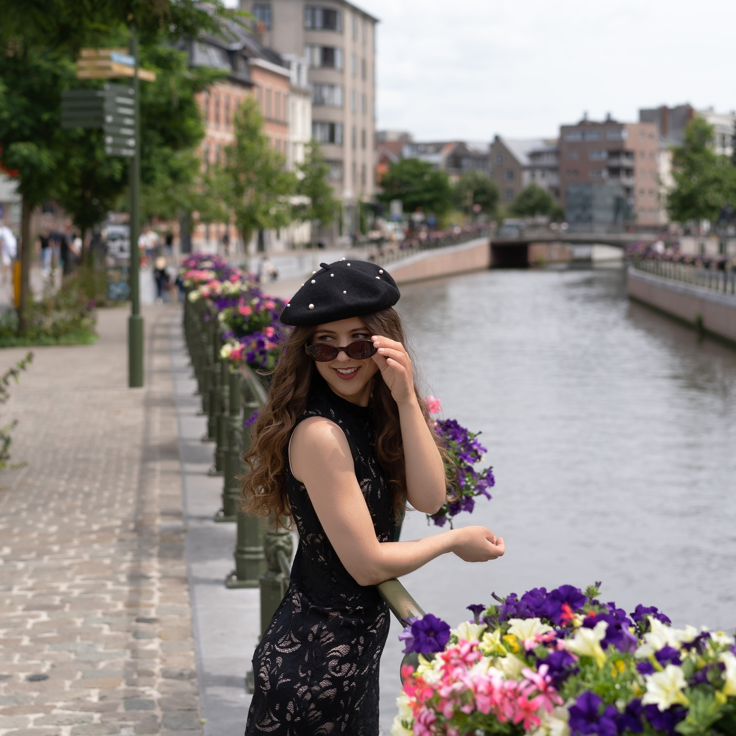 Little black dress / Gent. Tatyana Van Hedent een fotograaf te Zele, Oost-Vlaanderen