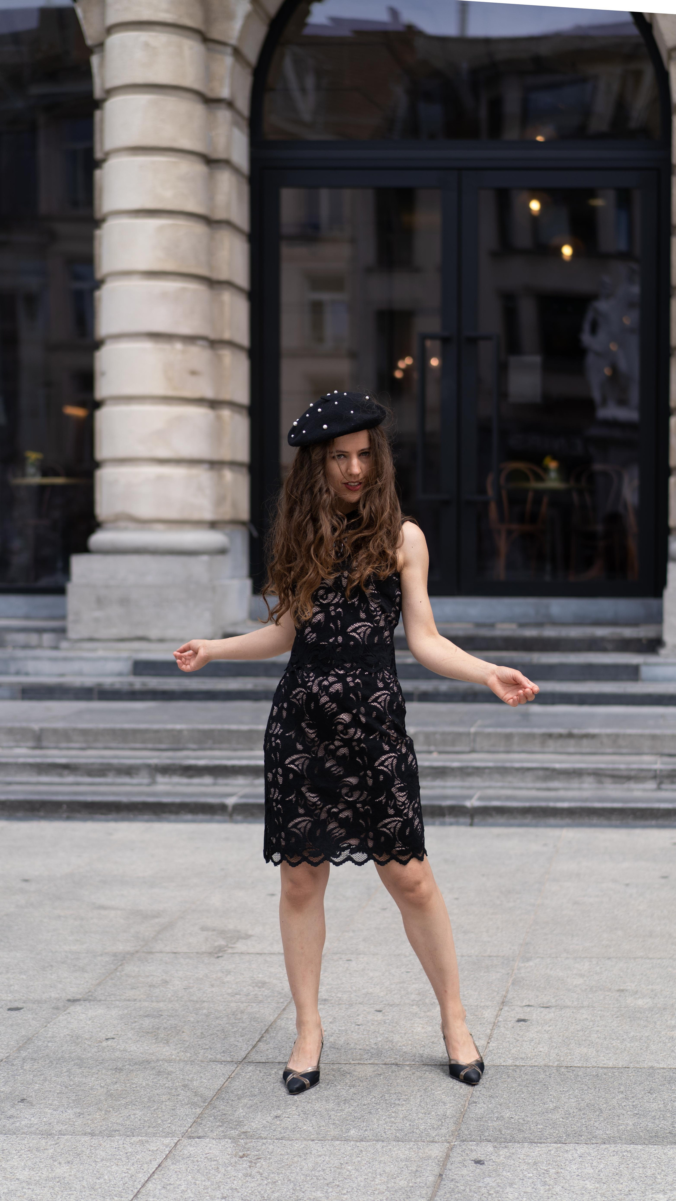 Little black dress / Gent. Tatyana Van Hedent een fotograaf te Zele, Oost-Vlaanderen