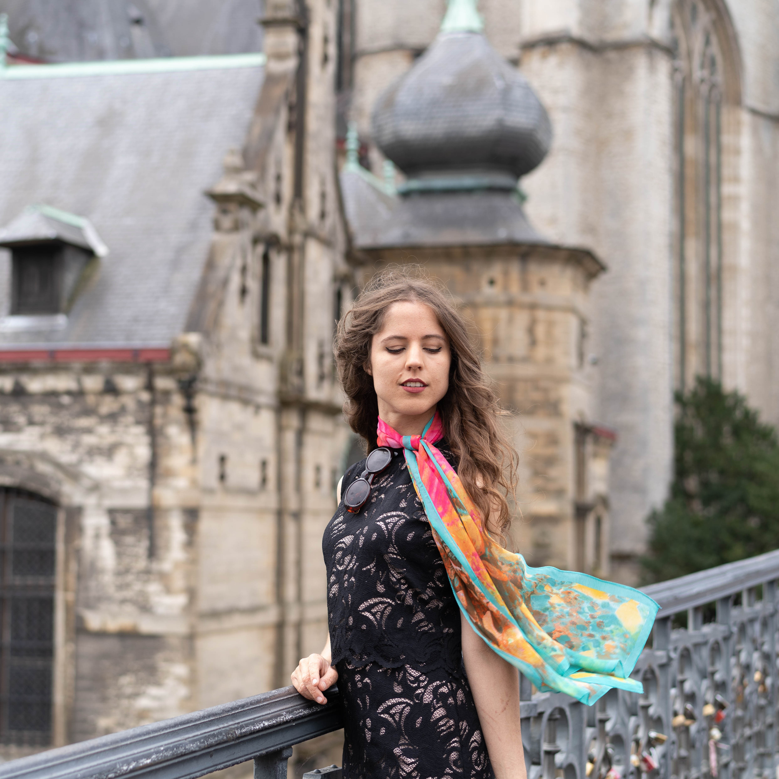 Little black dress / Gent. Tatyana Van Hedent een fotograaf te Zele, Oost-Vlaanderen