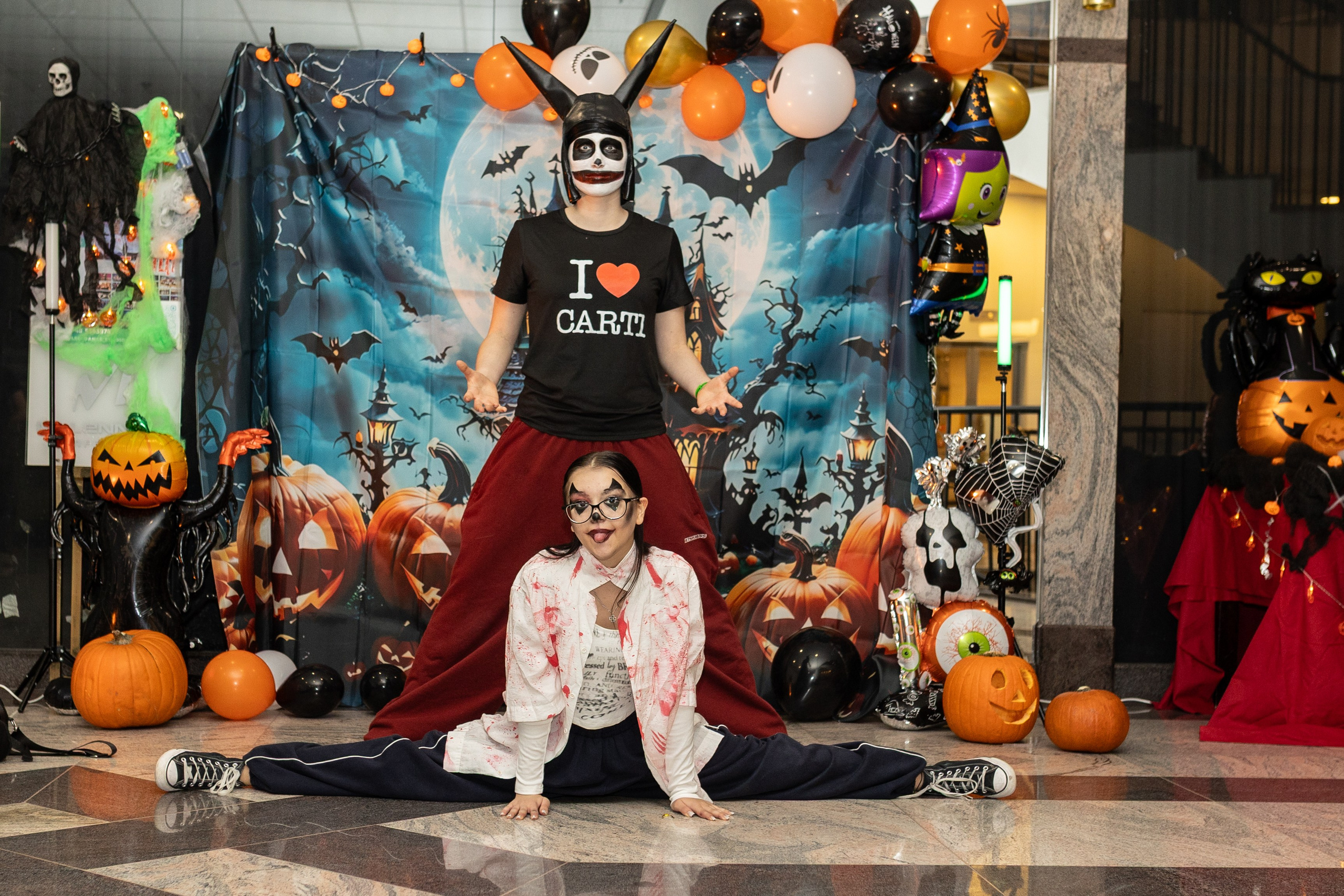 Leo dance studio Helloween 2025. Семейный и детский фотограф в Варшаве Мила Бобровская