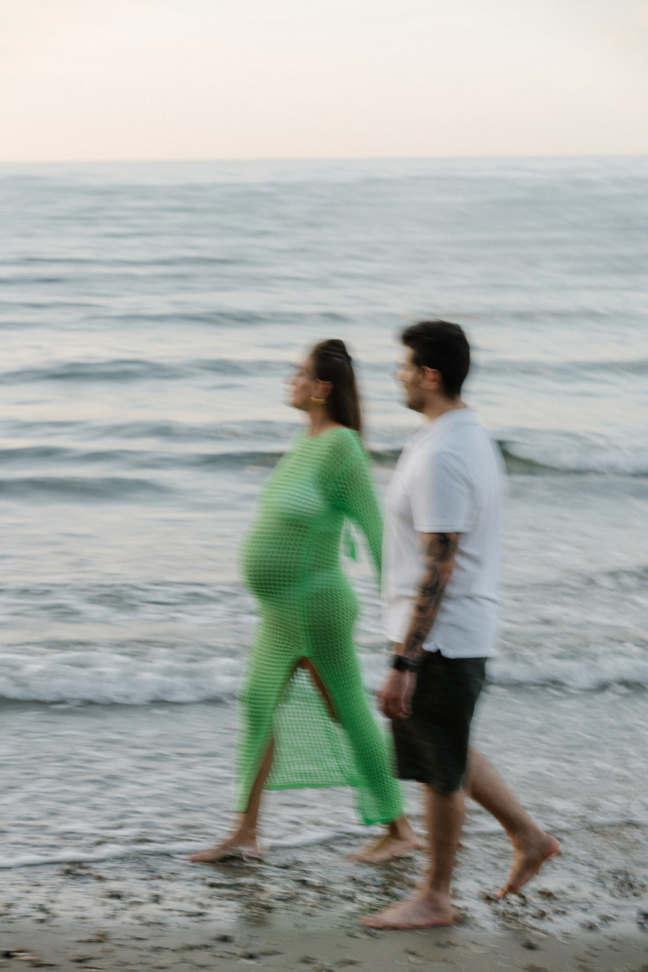 In dolce attesa. Fotografa Rimini