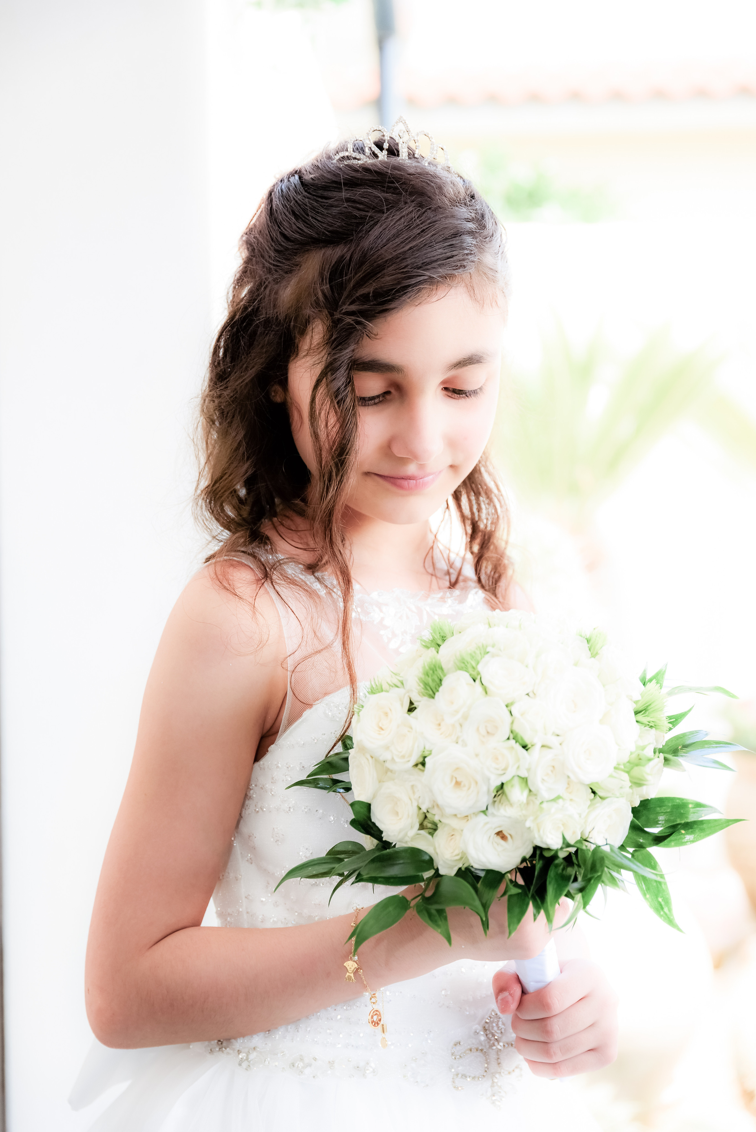 Anteprima Prima Comunione Sara. Fotografo di famiglia