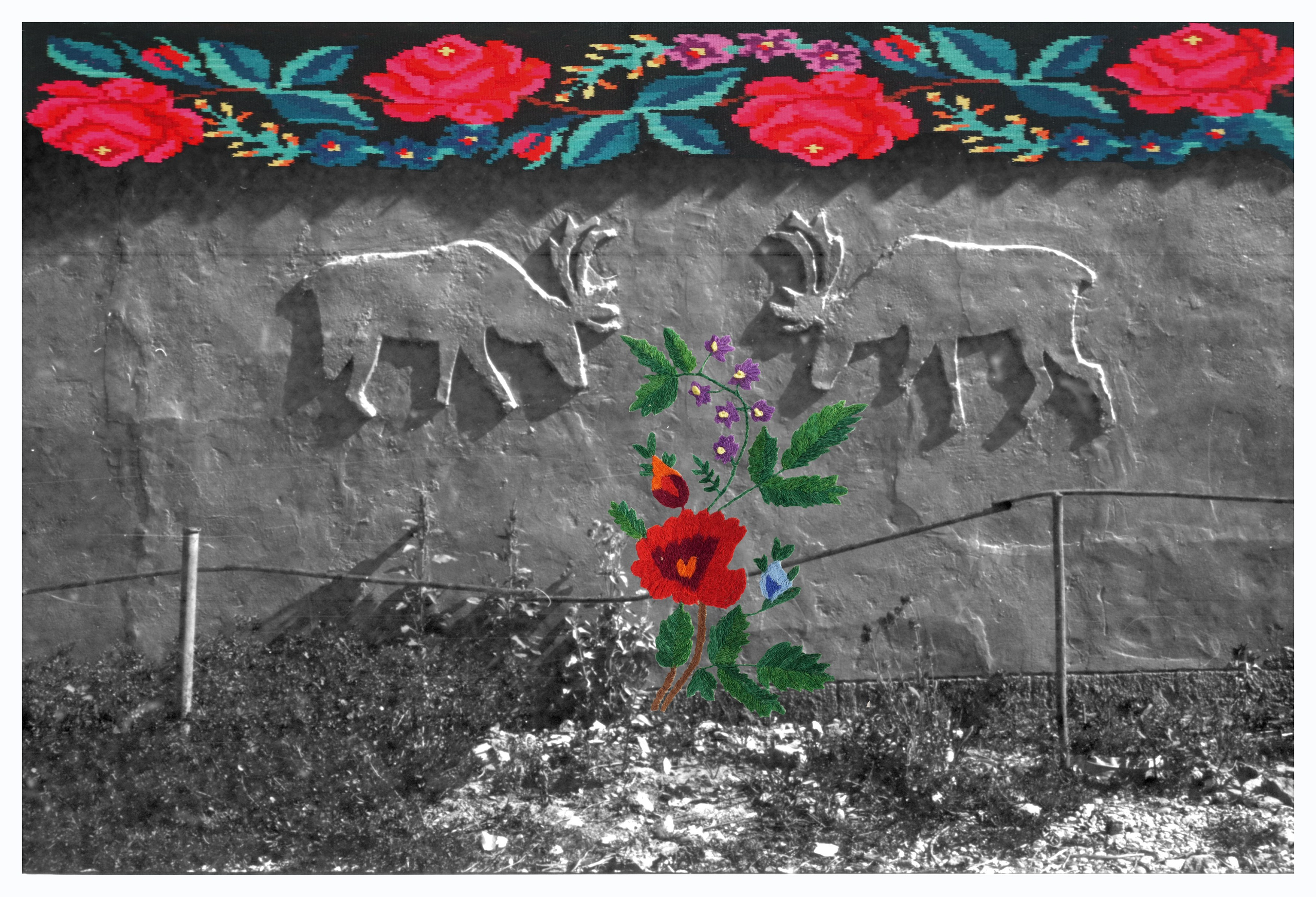 Patterns of the village of Gaidar. Natalia Parfenova visual artist film photographer