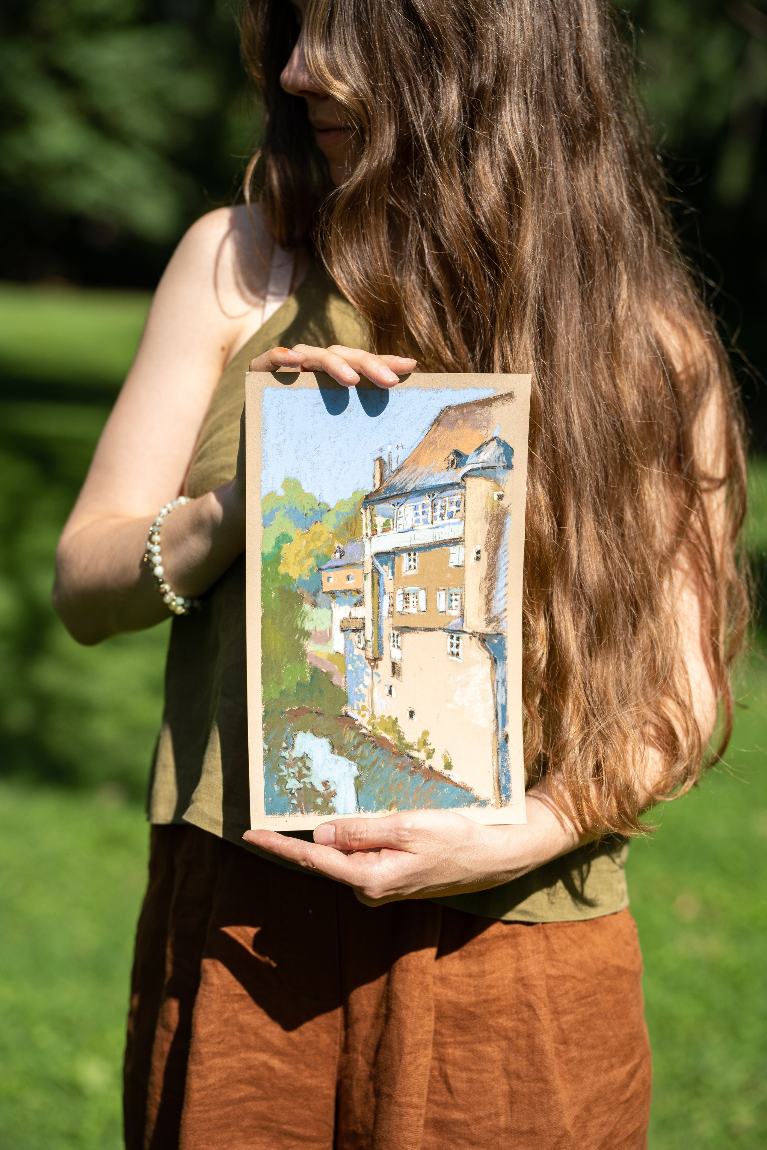 Контент съемка для художника. Фотограф в Мадриде Алена Белянинова