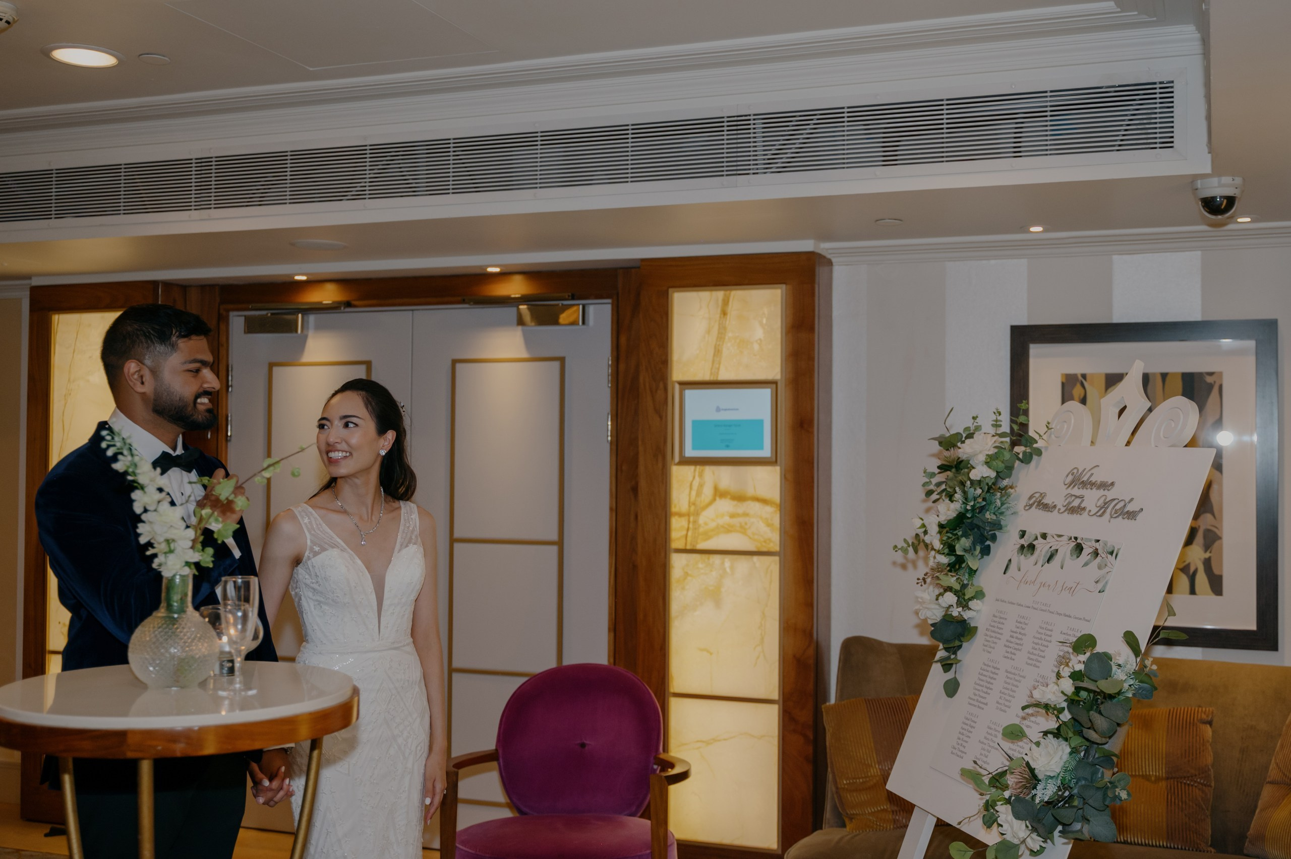 Wedding at Sofitel London St. James| Louise&Ganesh. London Wedding Photographer|Natasha Ferreira