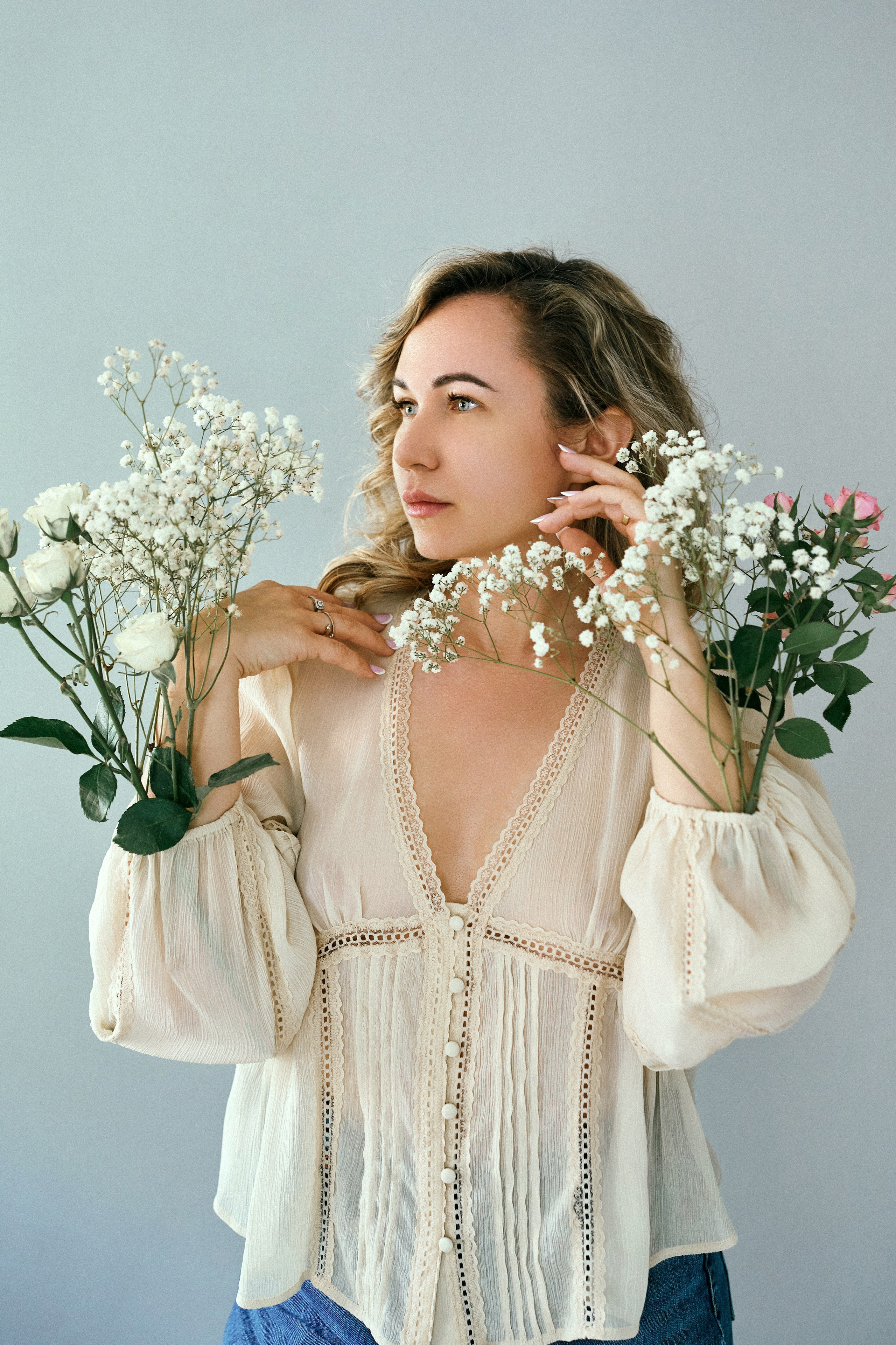 Ольга. Когда ждешь цветы. Фотограф в Барселоне Жанна Захарченко