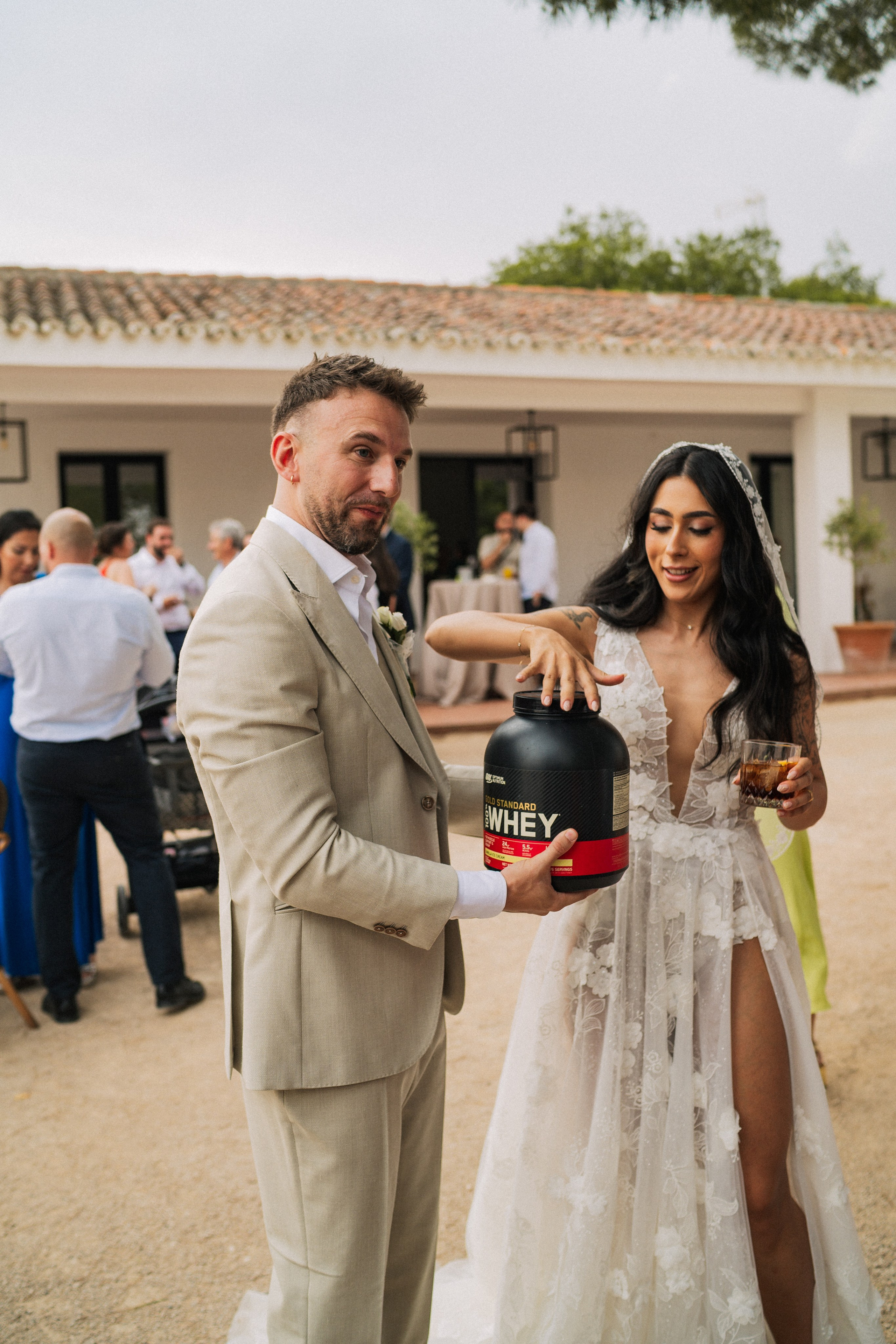 Nerea y Samuel. Christian García