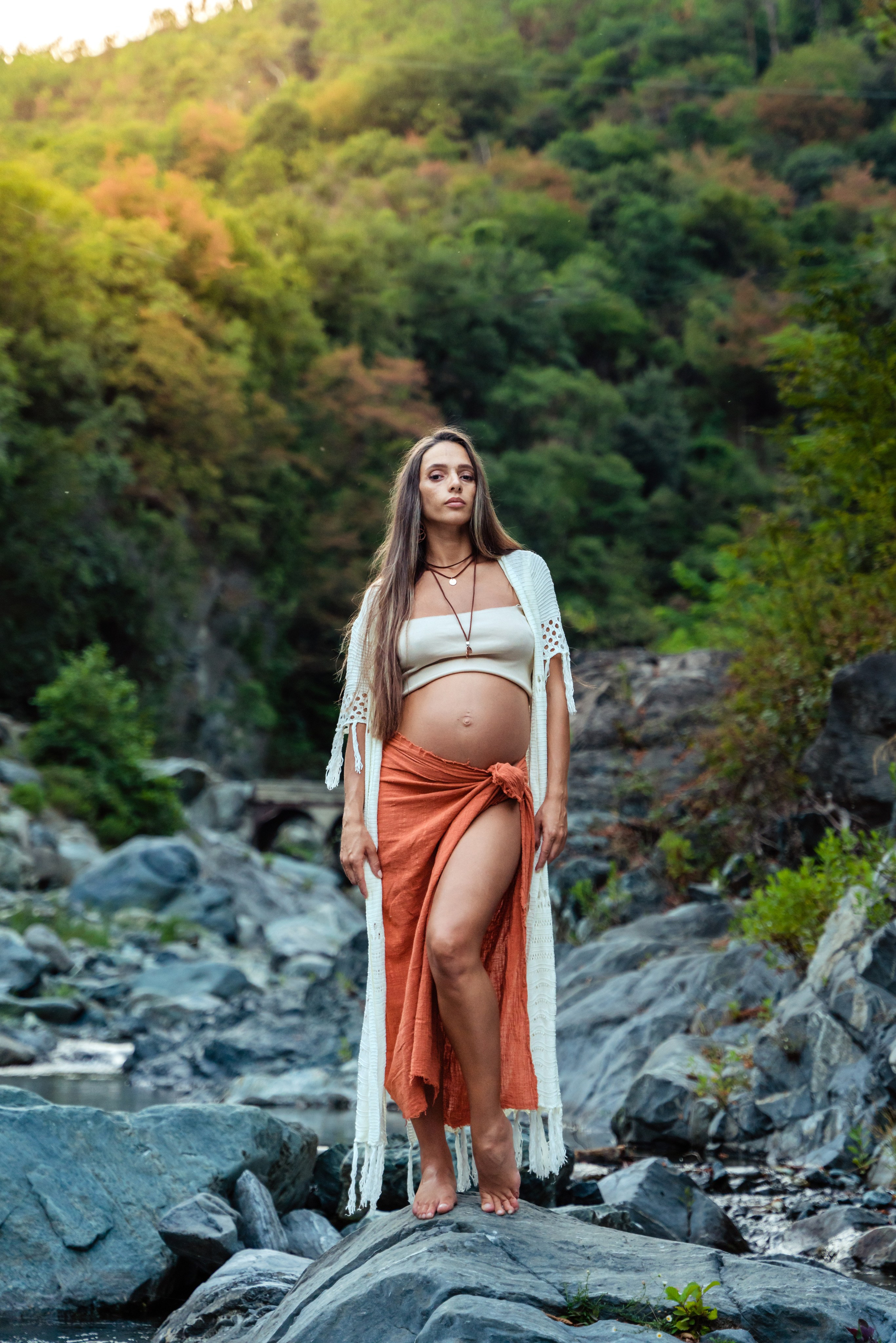 Maternity. Svitlana Miahka fotografa a Genova