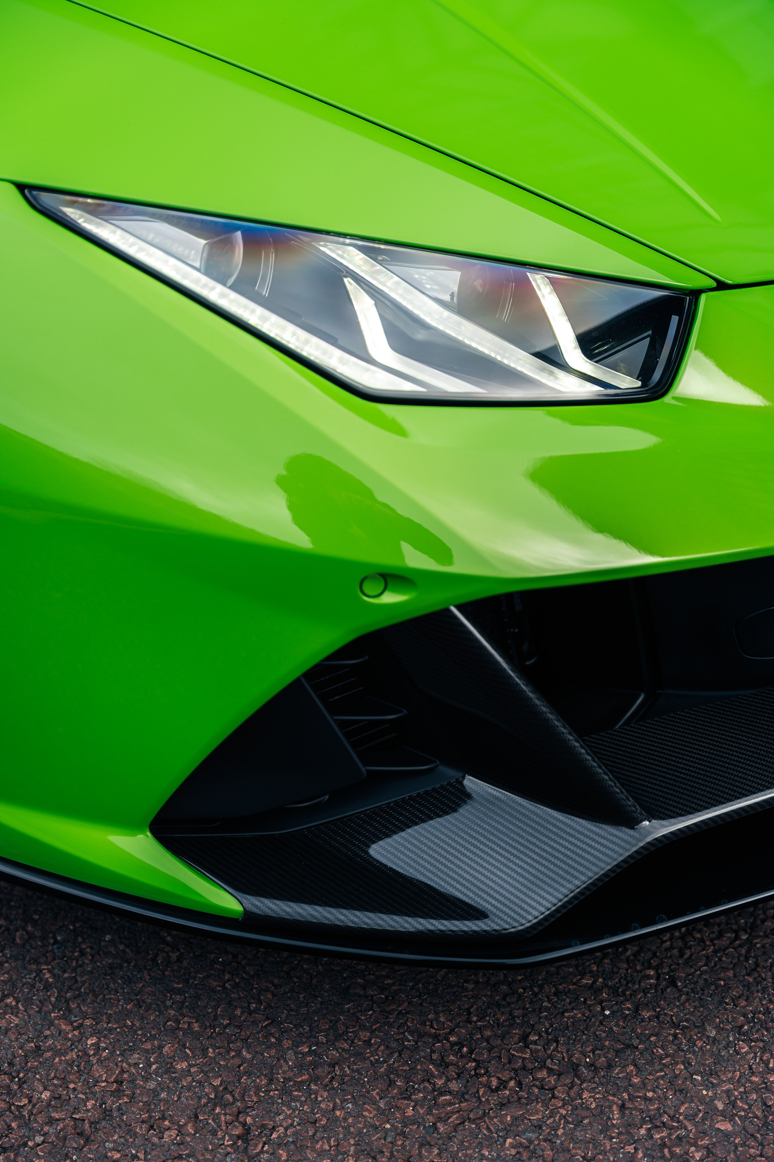 Lamborghini Huracan Evo Spyder. Photographe de voitures à Paris — Vitalii Motruk