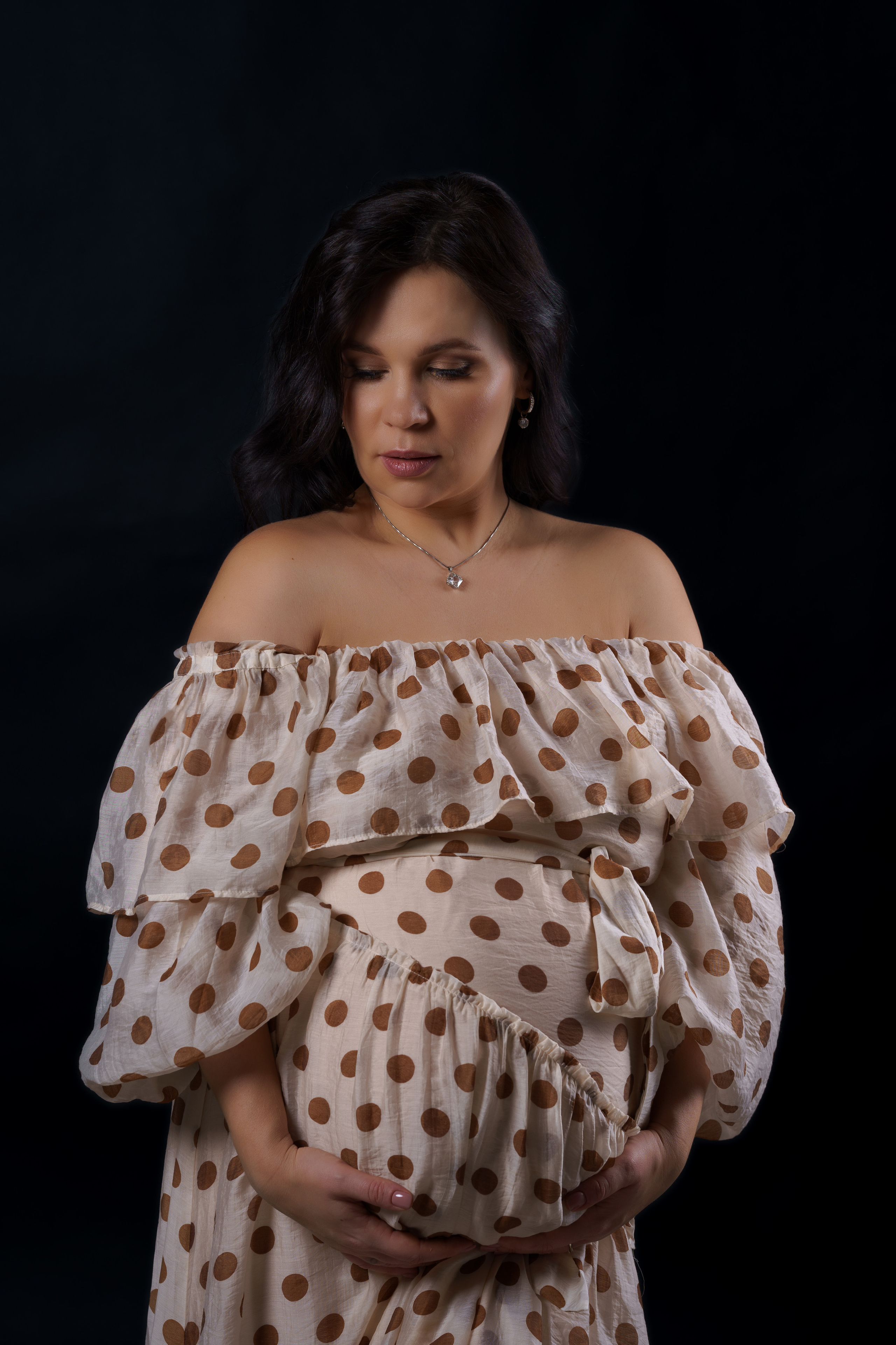 Студийная съёмка беременность. Семейный, детский и женский фотограф в Германии, Трире