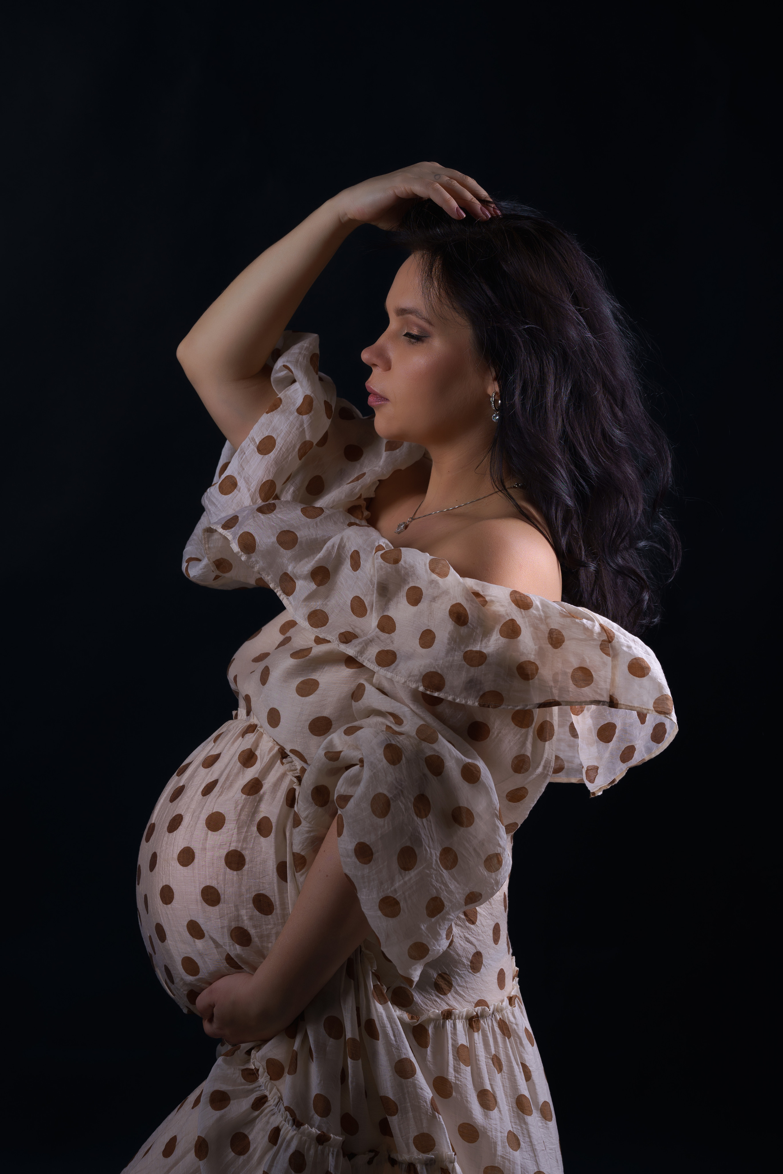 Студийная съёмка беременность. Семейный, детский и женский фотограф в Германии, Трире