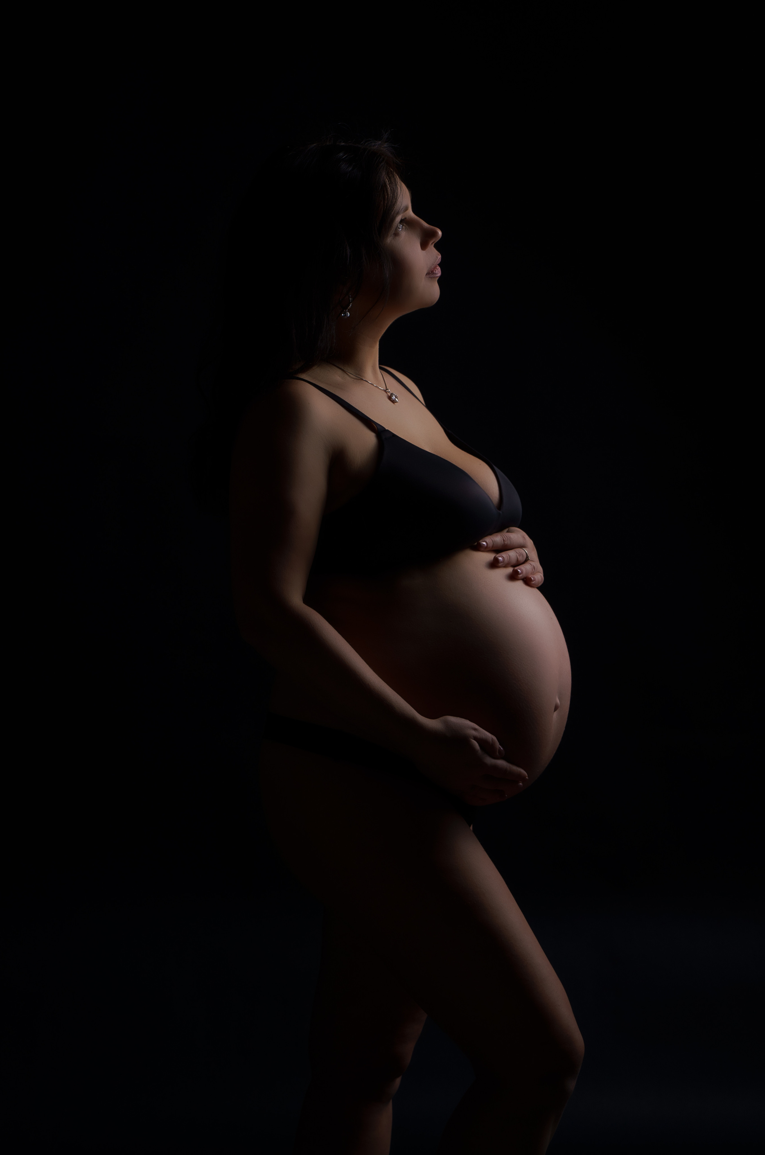 Студийная съёмка беременность. Семейный, детский и женский фотограф в Германии, Трире
