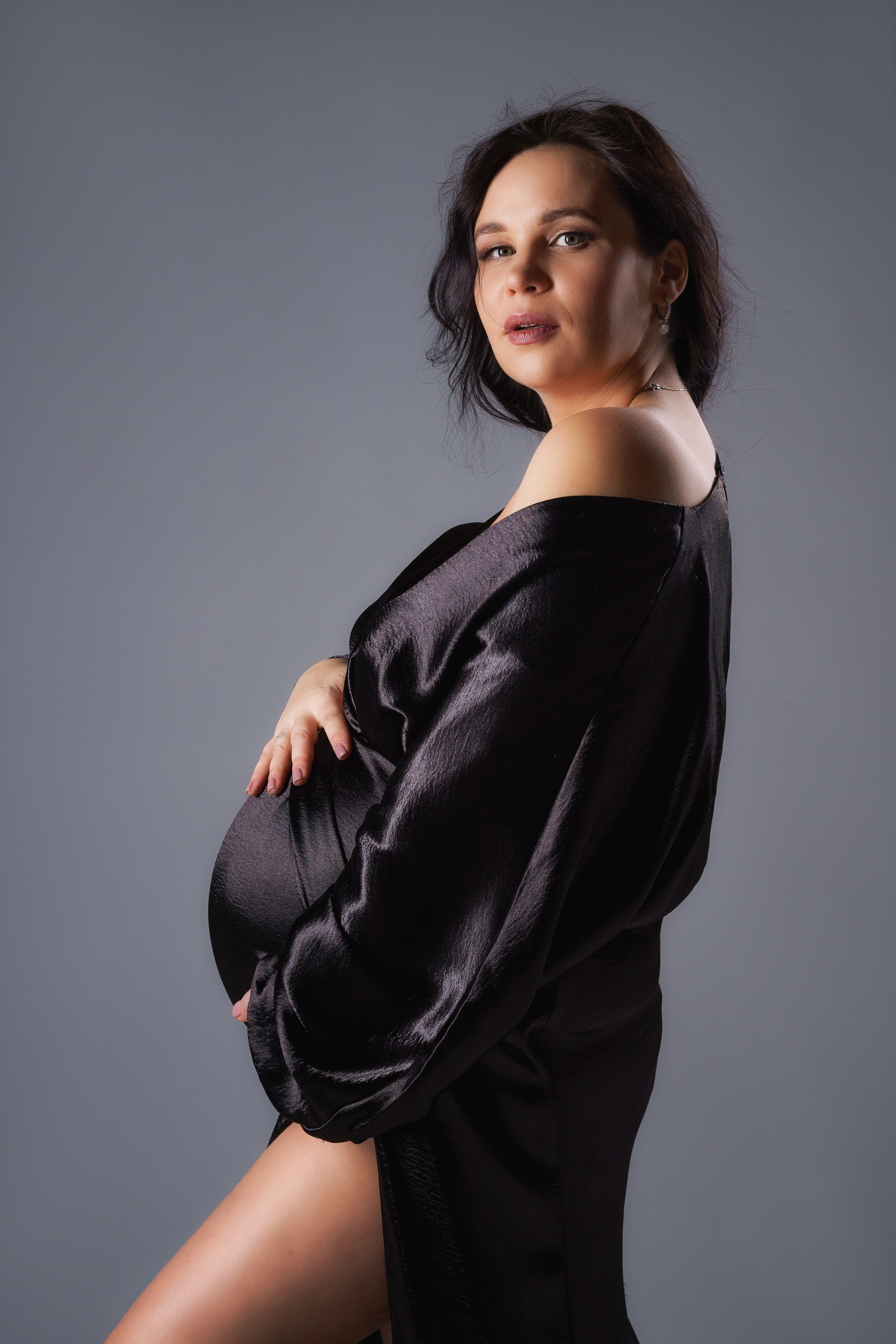 Студийная съёмка беременность. Семейный, детский и женский фотограф в Германии, Трире