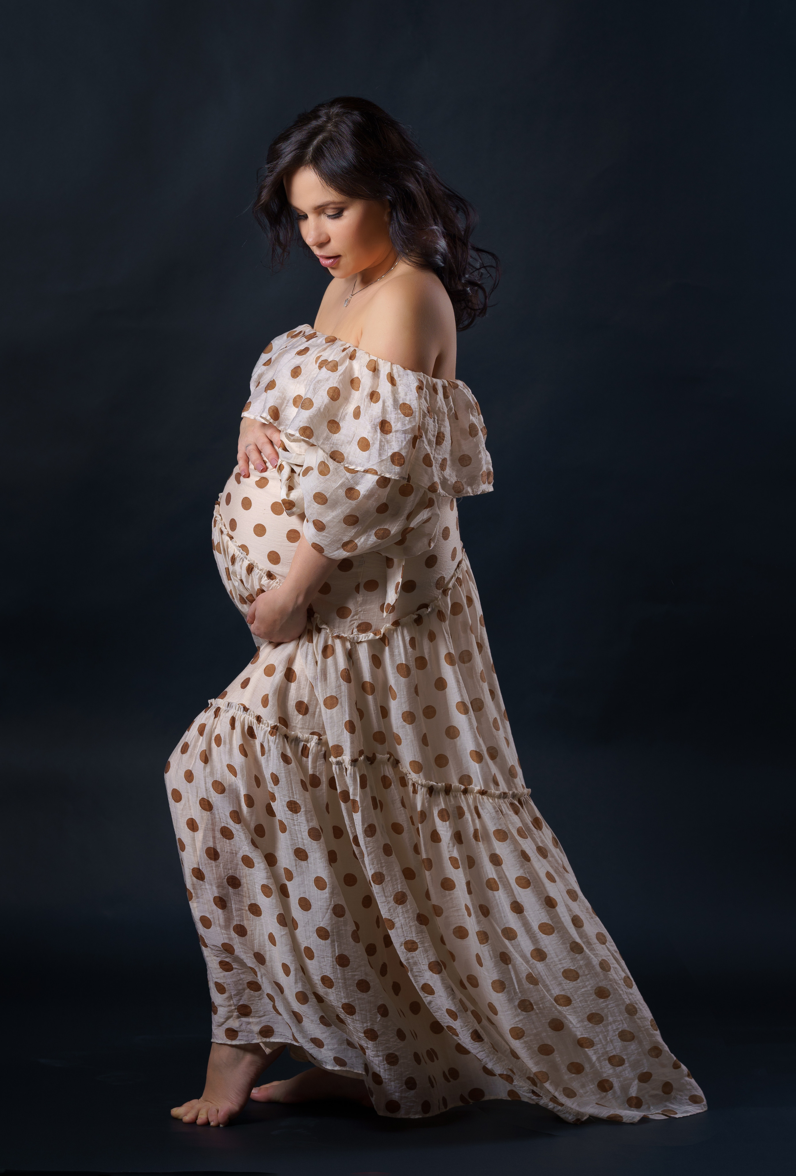 Студийная съёмка беременность. Семейный, детский и женский фотограф в Германии, Трире