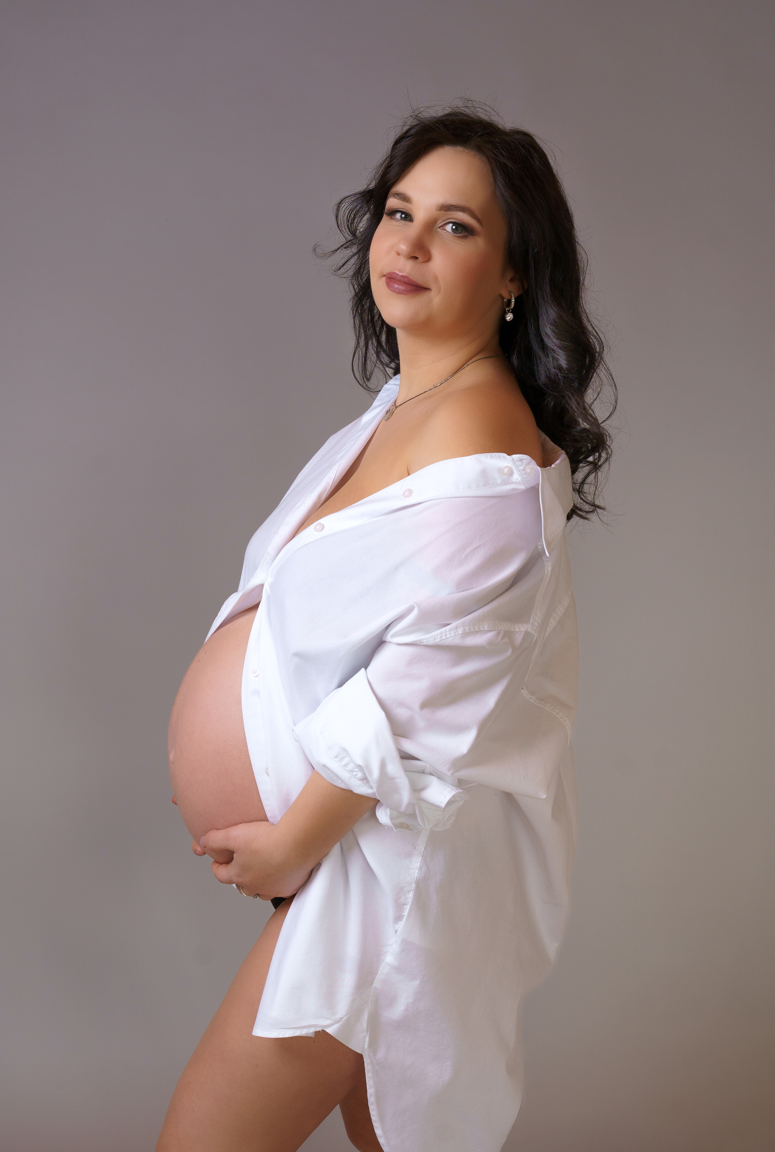 Студийная съёмка беременность. Семейный, детский и женский фотограф в Германии, Трире