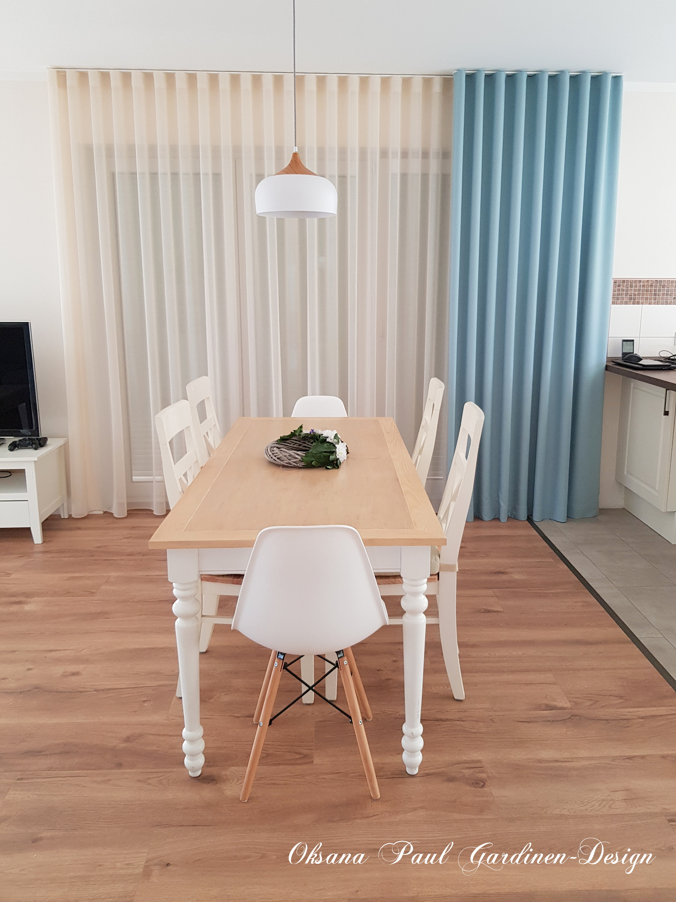 Шторы на волне / Wellenband-Gardinen. Oksana Paul-Gardinen-Design Oksana Paul ✧ Art of Gardinen & Textile Design ✧ Polymer Clay Art & Handmade Creatures