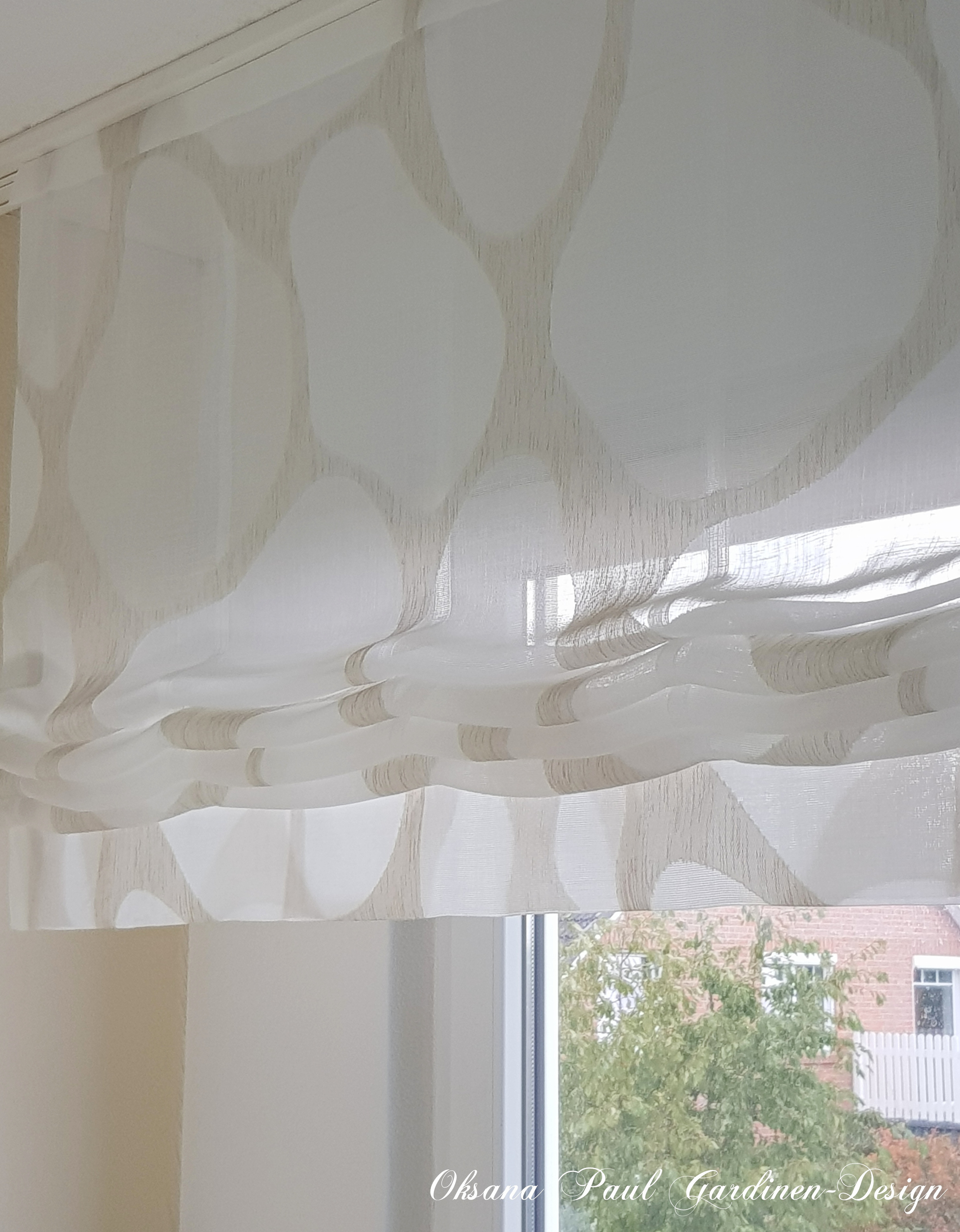 Оксана Пауль,Oksana Paul ,Wellenband ,Vorhänge, шторы ,гардины ,Gardinen design ,ok-paul,paul-design