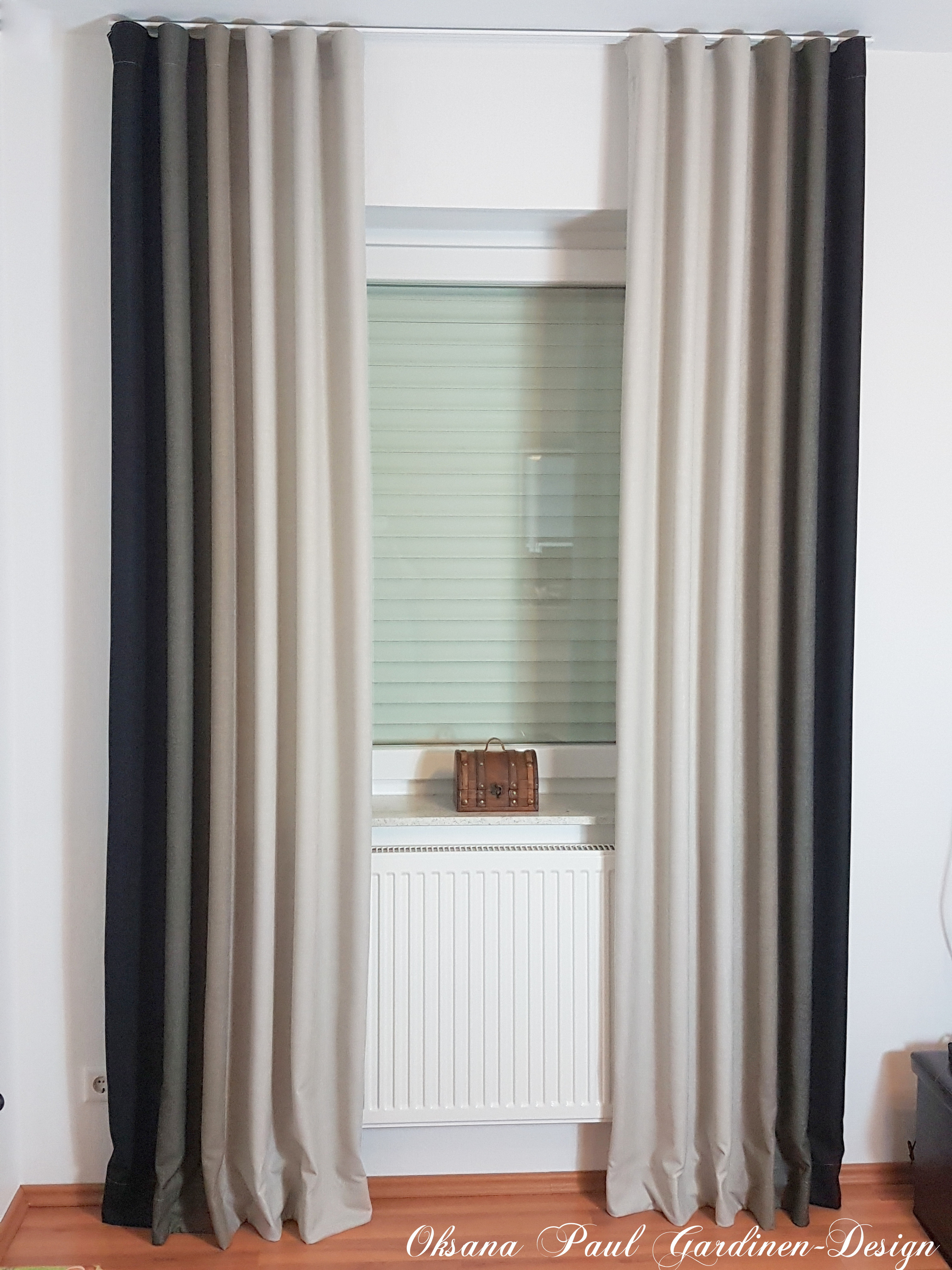 Шторы на волне / Wellenband-Gardinen. Oksana Paul-Gardinen-Design Oksana Paul ✧ Art of Gardinen & Textile Design ✧ Polymer Clay Art & Handmade Creatures