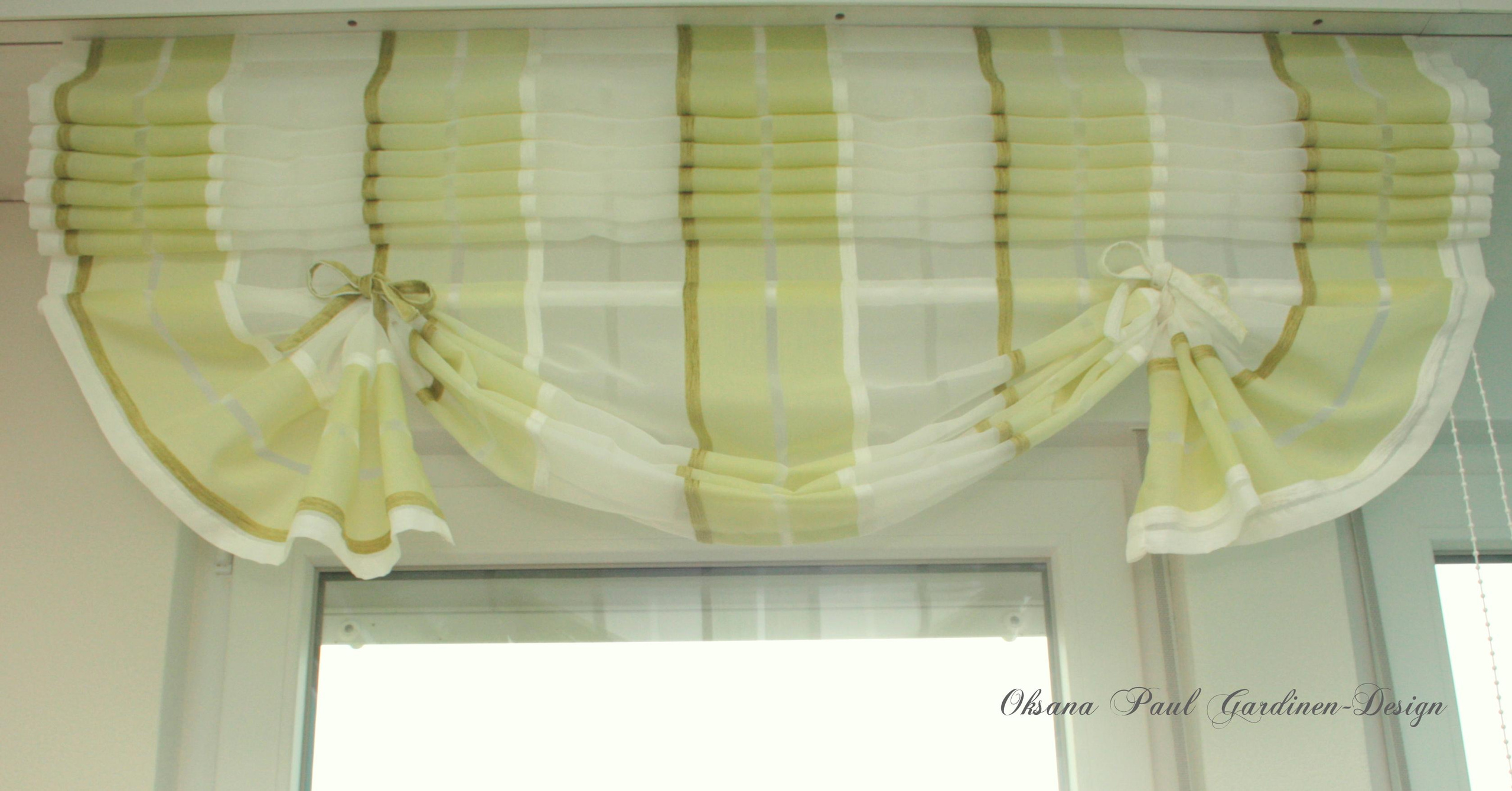 Римские шторы / Raffrollos. Oksana Paul-Gardinen-Design Oksana Paul ✧ Art of Gardinen & Textile Design ✧ Polymer Clay Art & Handmade Creatures