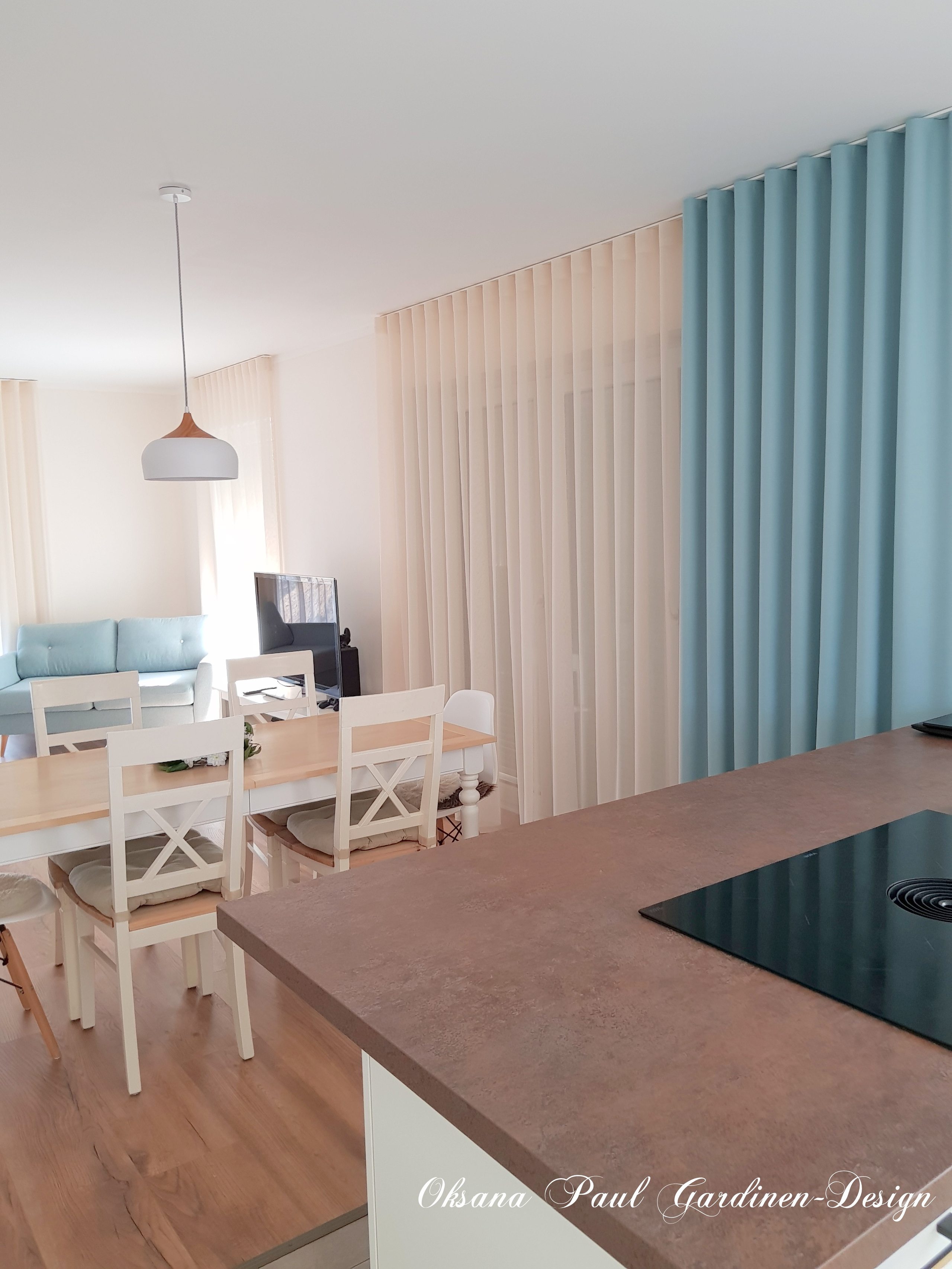 Шторы на волне / Wellenband-Gardinen. Oksana Paul-Gardinen-Design Oksana Paul ✧ Art of Gardinen & Textile Design ✧ Polymer Clay Art & Handmade Creatures