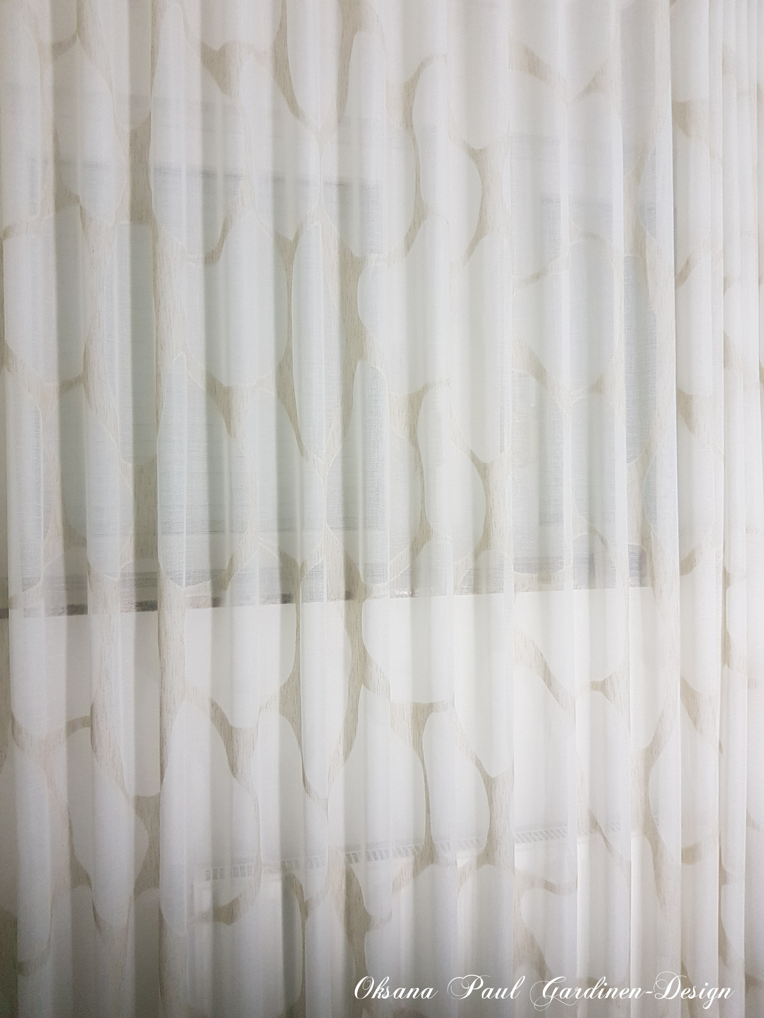 Шторы на волне / Wellenband-Gardinen. Oksana Paul-Gardinen-Design Oksana Paul ✧ Art of Gardinen & Textile Design ✧ Polymer Clay Art & Handmade Creatures