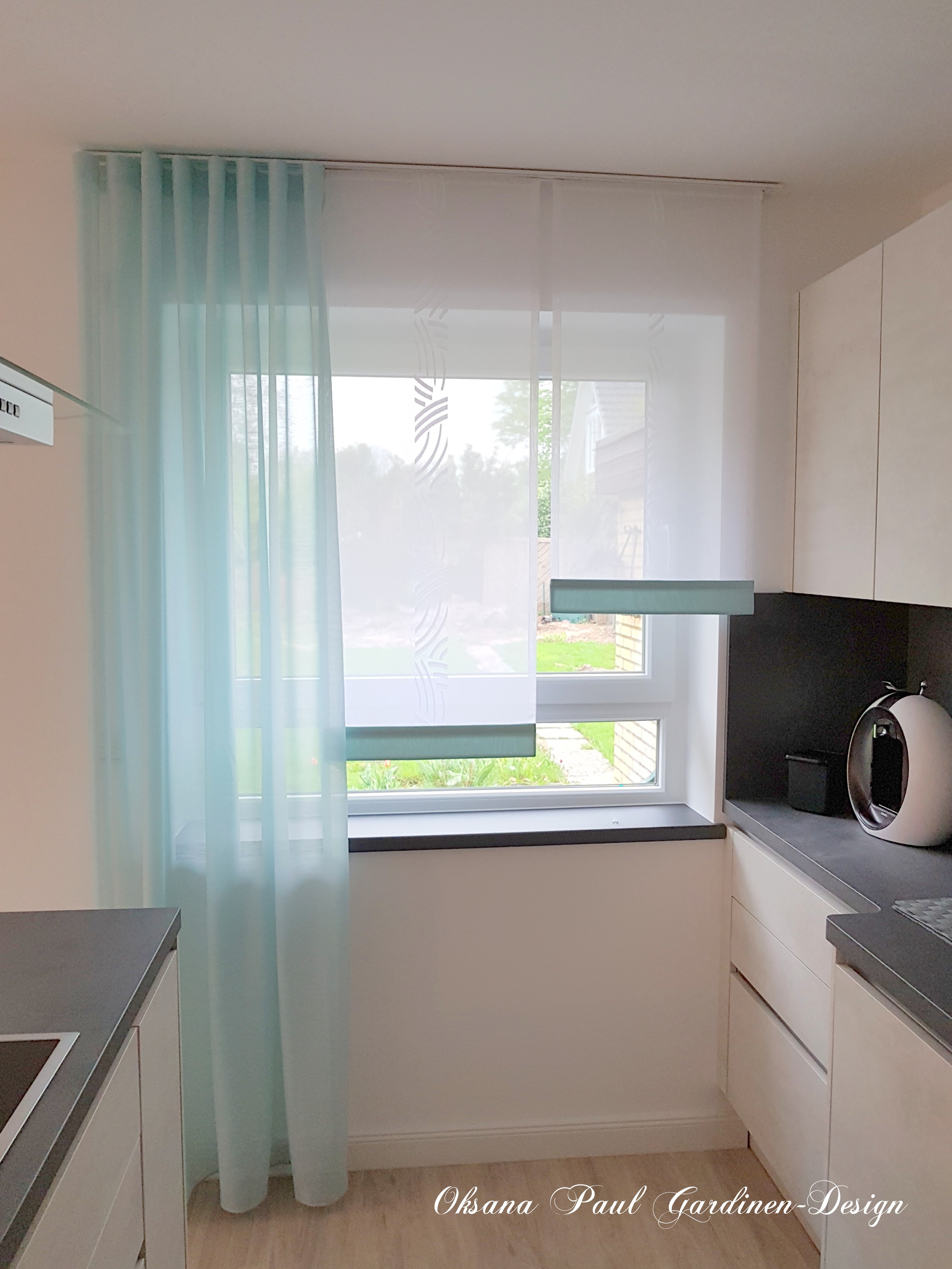 Японские панели / Schiebevorhänge. Oksana Paul-Gardinen-Design Oksana Paul ✧ Art of Gardinen & Textile Design ✧ Polymer Clay Art & Handmade Creatures