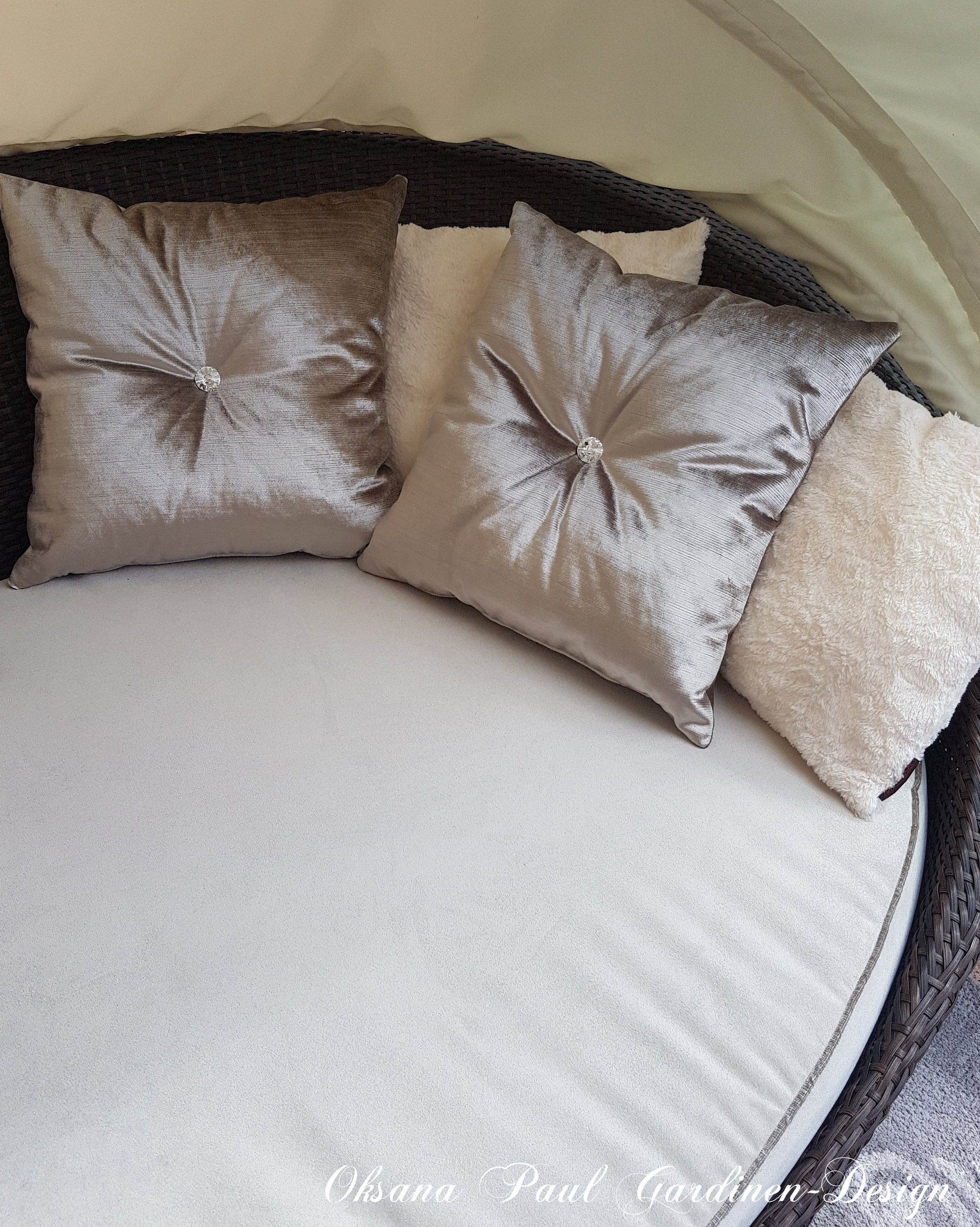 Подушки /Kissen ➜. Oksana Paul-Gardinen-Design Oksana Paul ✧ Art of Gardinen & Textile Design ✧ Polymer Clay Art & Handmade Creatures