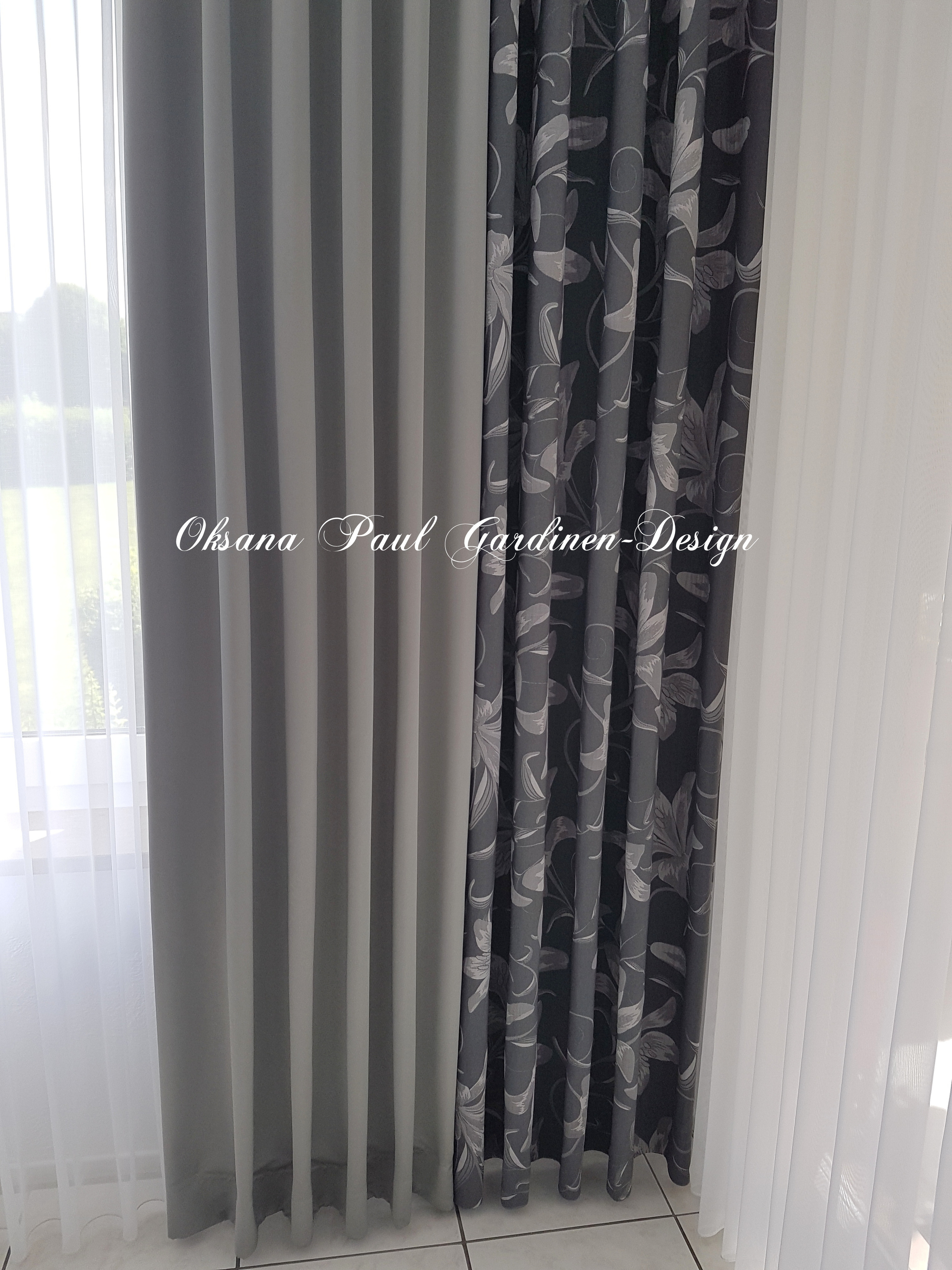 Шторы на волне / Wellenband-Gardinen. Oksana Paul-Gardinen-Design Oksana Paul ✧ Art of Gardinen & Textile Design ✧ Polymer Clay Art & Handmade Creatures