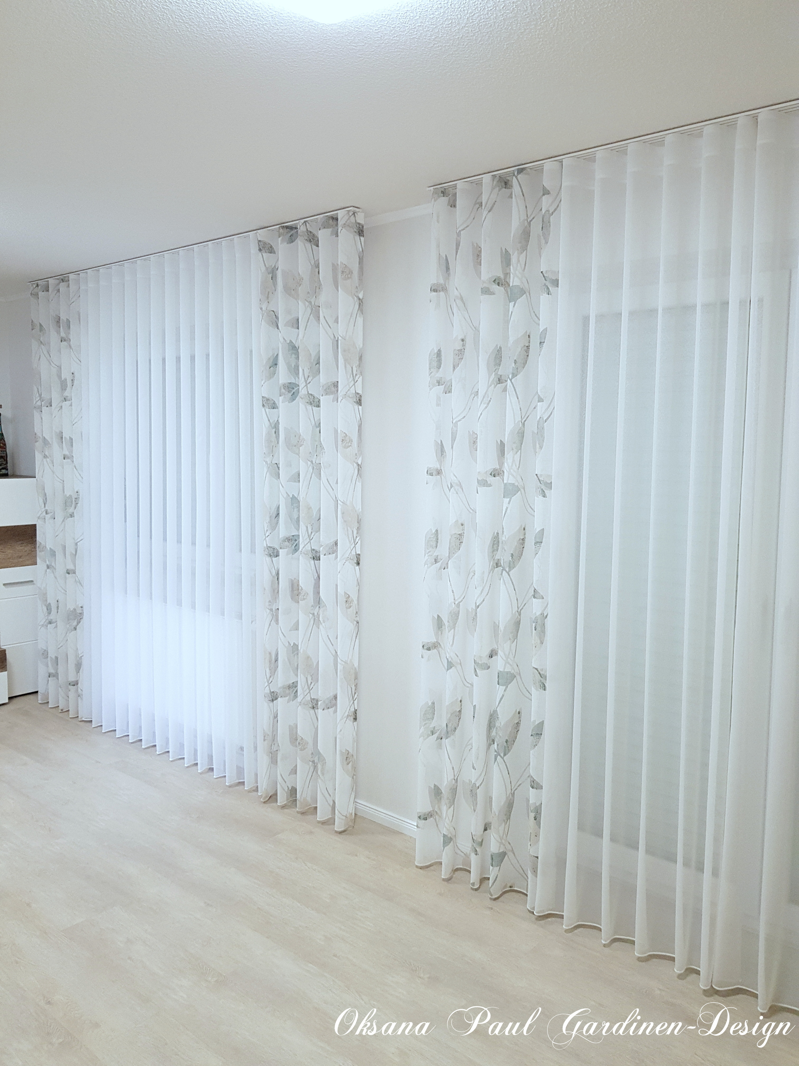 Шторы на волне / Wellenband-Gardinen. Oksana Paul-Gardinen-Design Oksana Paul ✧ Art of Gardinen & Textile Design ✧ Polymer Clay Art & Handmade Creatures