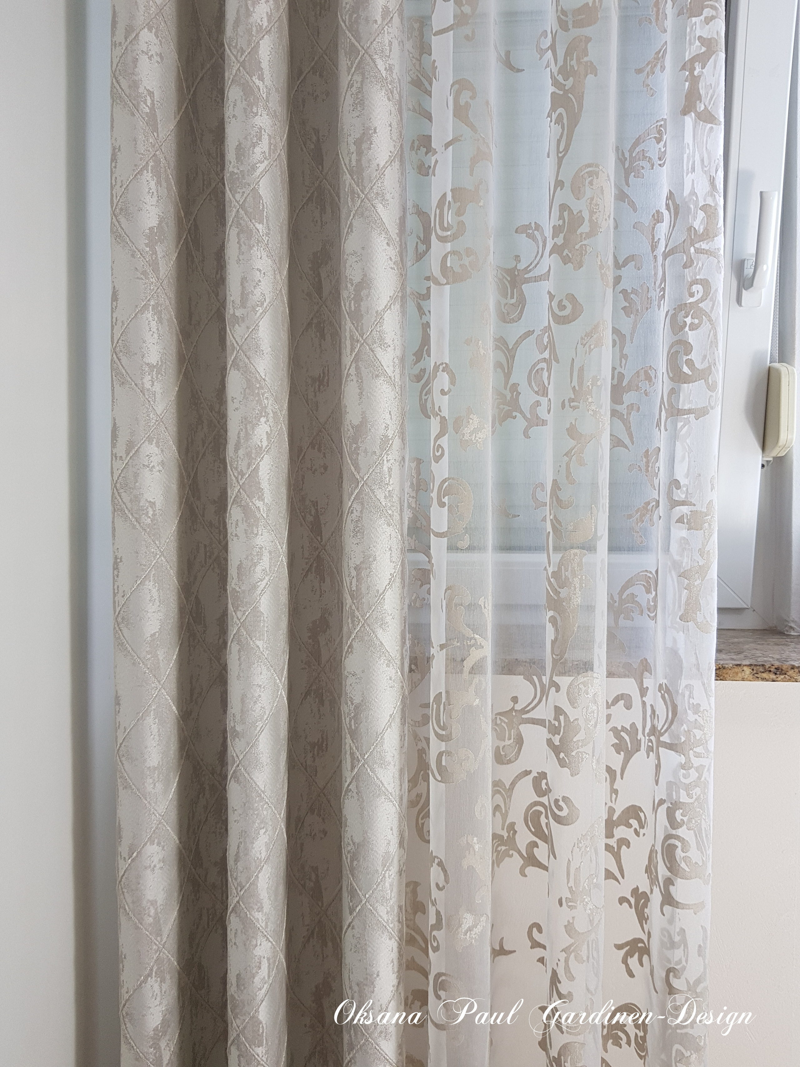 Оксана Пауль,Oksana Paul ,Wellenband ,Vorhänge, шторы ,гардины ,Gardinen design ,ok-paul,paul-design