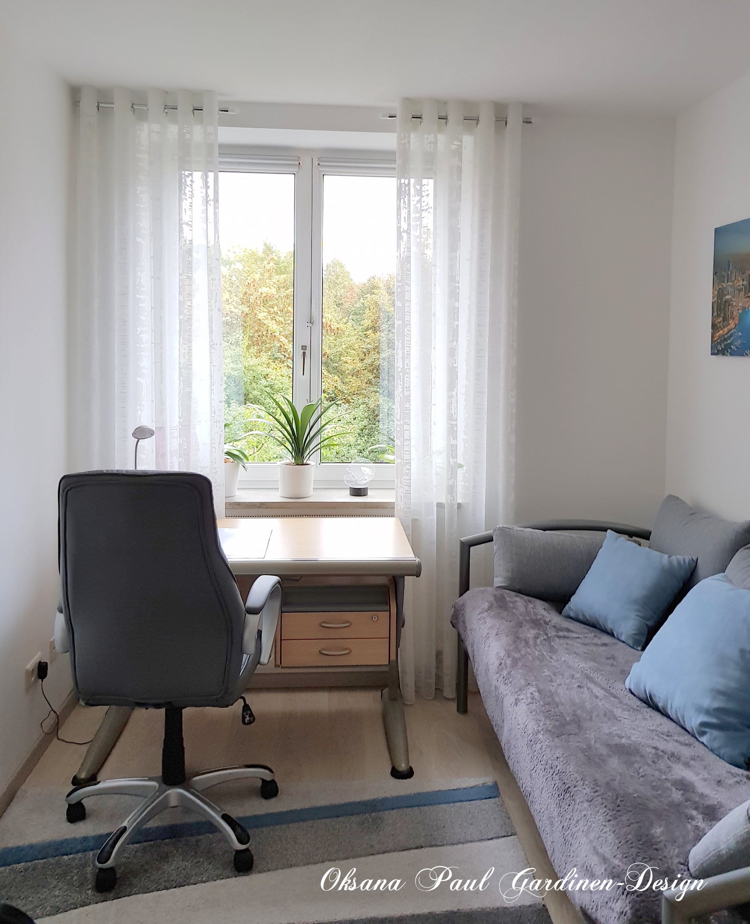 Шторы на кольцах / Ösenvorhänge. Oksana Paul-Gardinen-Design Oksana Paul ✧ Art of Gardinen & Textile Design ✧ Polymer Clay Art & Handmade Creatures