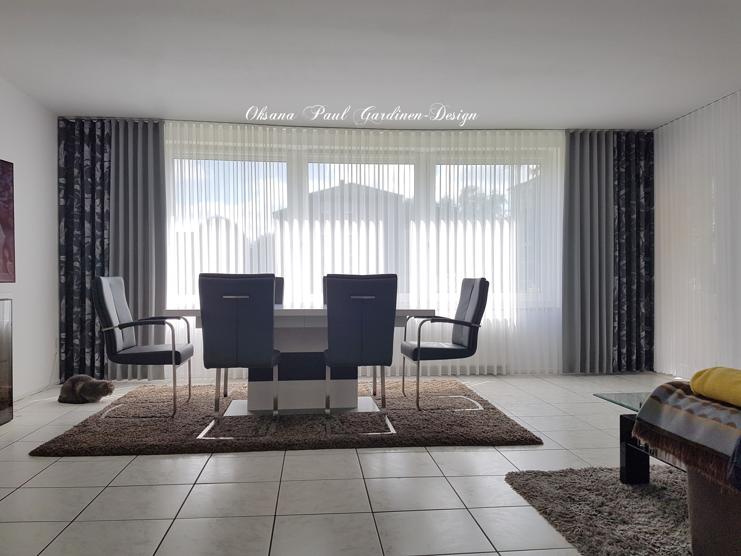 Шторы на волне / Wellenband-Gardinen. Oksana Paul-Gardinen-Design Oksana Paul ✧ Art of Gardinen & Textile Design ✧ Polymer Clay Art & Handmade Creatures