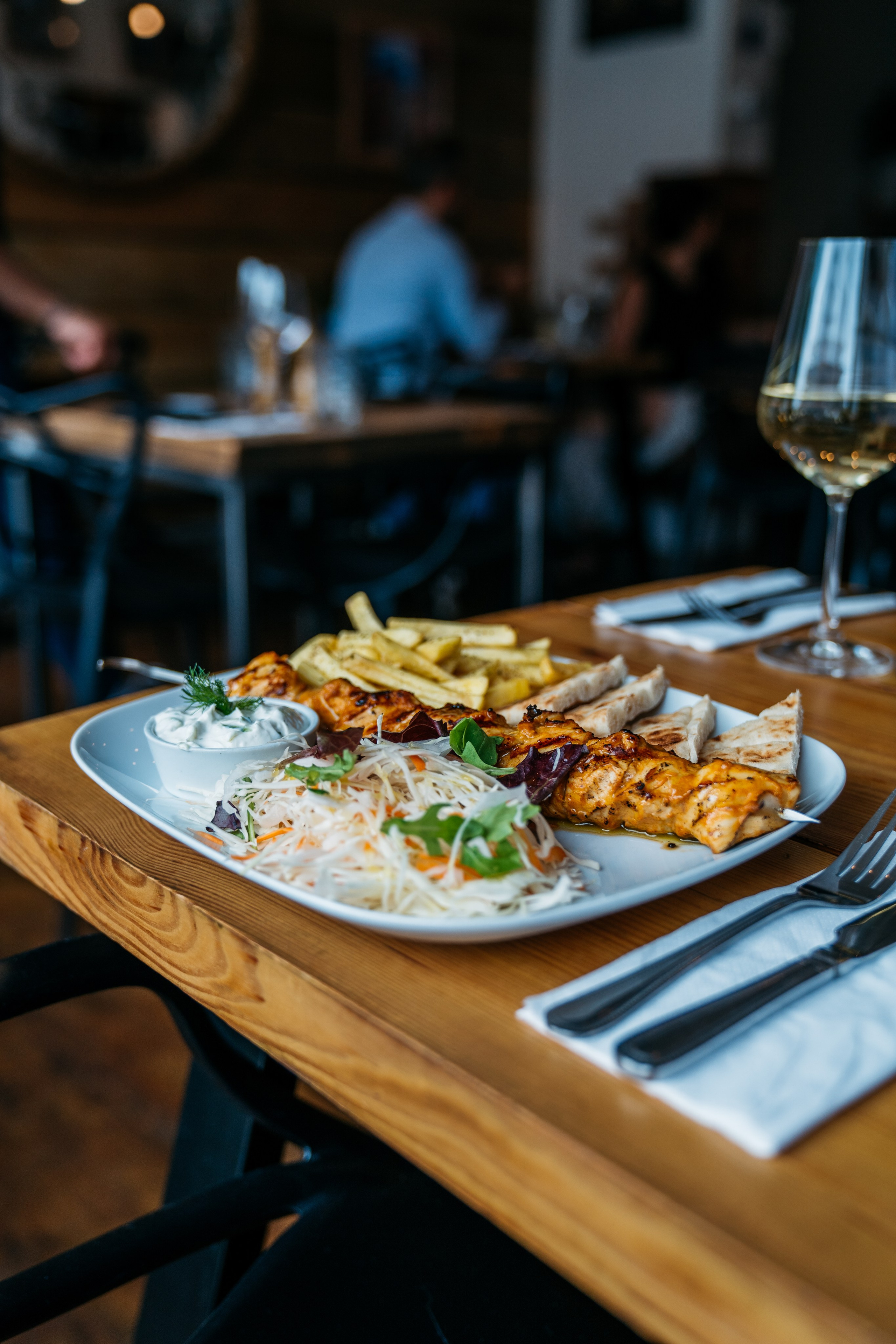 Food photography for Paros Restaurant in Heaton. Newcastle Upon Tyne Photographer Yana Balatskaya